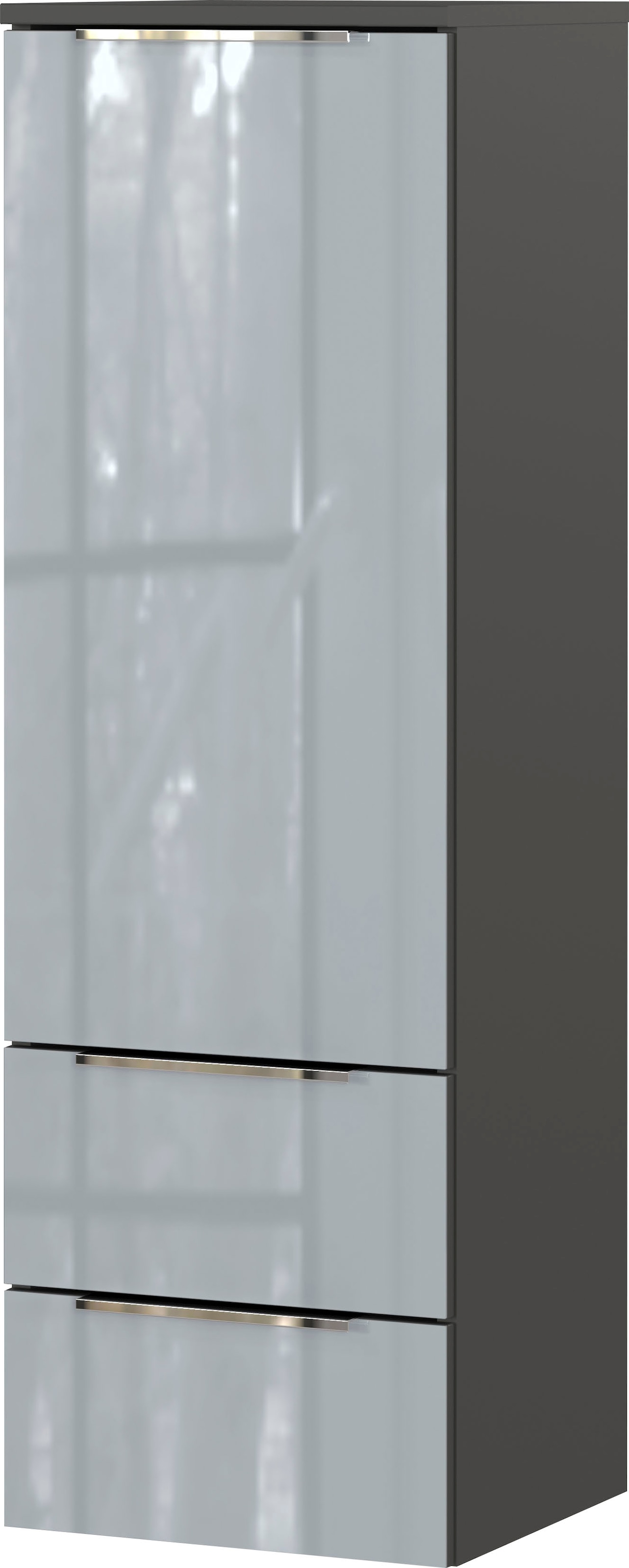 GERMANIA Badmöbel-Set »Oakland«, (5 St.), inkl. WT-Unterschrank, Spiegel, Schrank, Mediumschrank und Regal