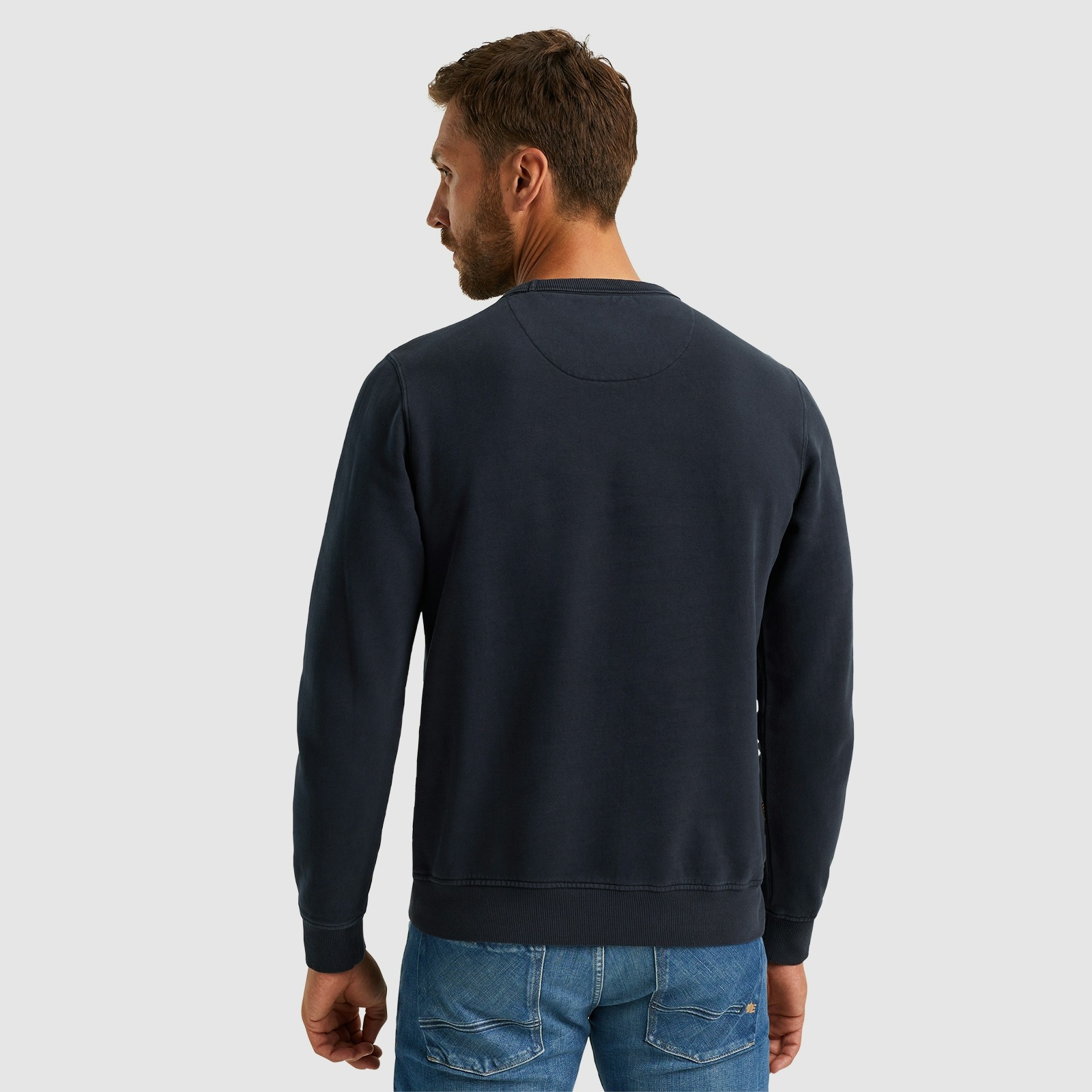 Thumbnail - PME LEGEND Sweatshirt "Crewneck gd terry", mit Schriftzug