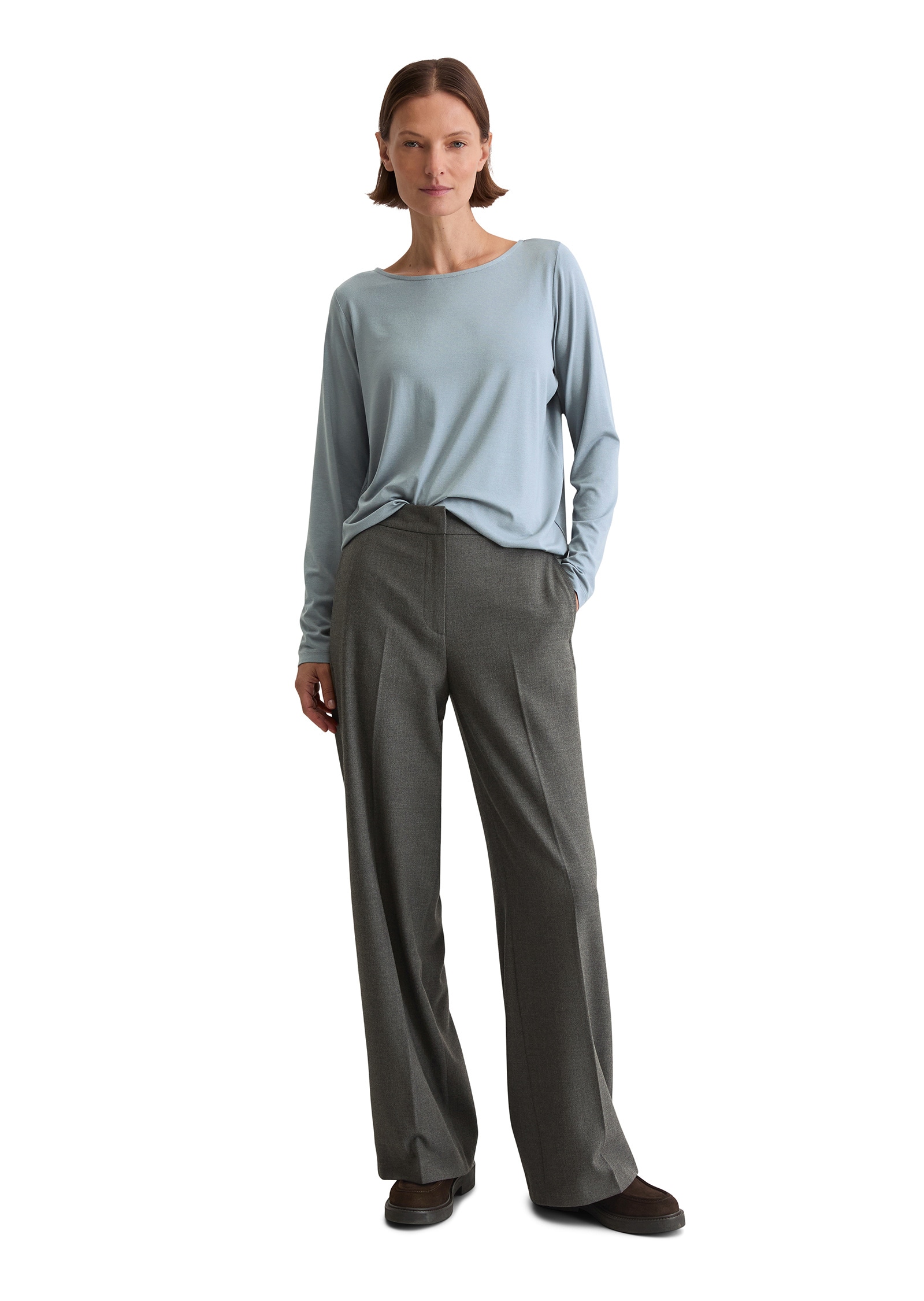 Marc O'Polo Langarmshirt »aus LENZING™ ECOVERO™«