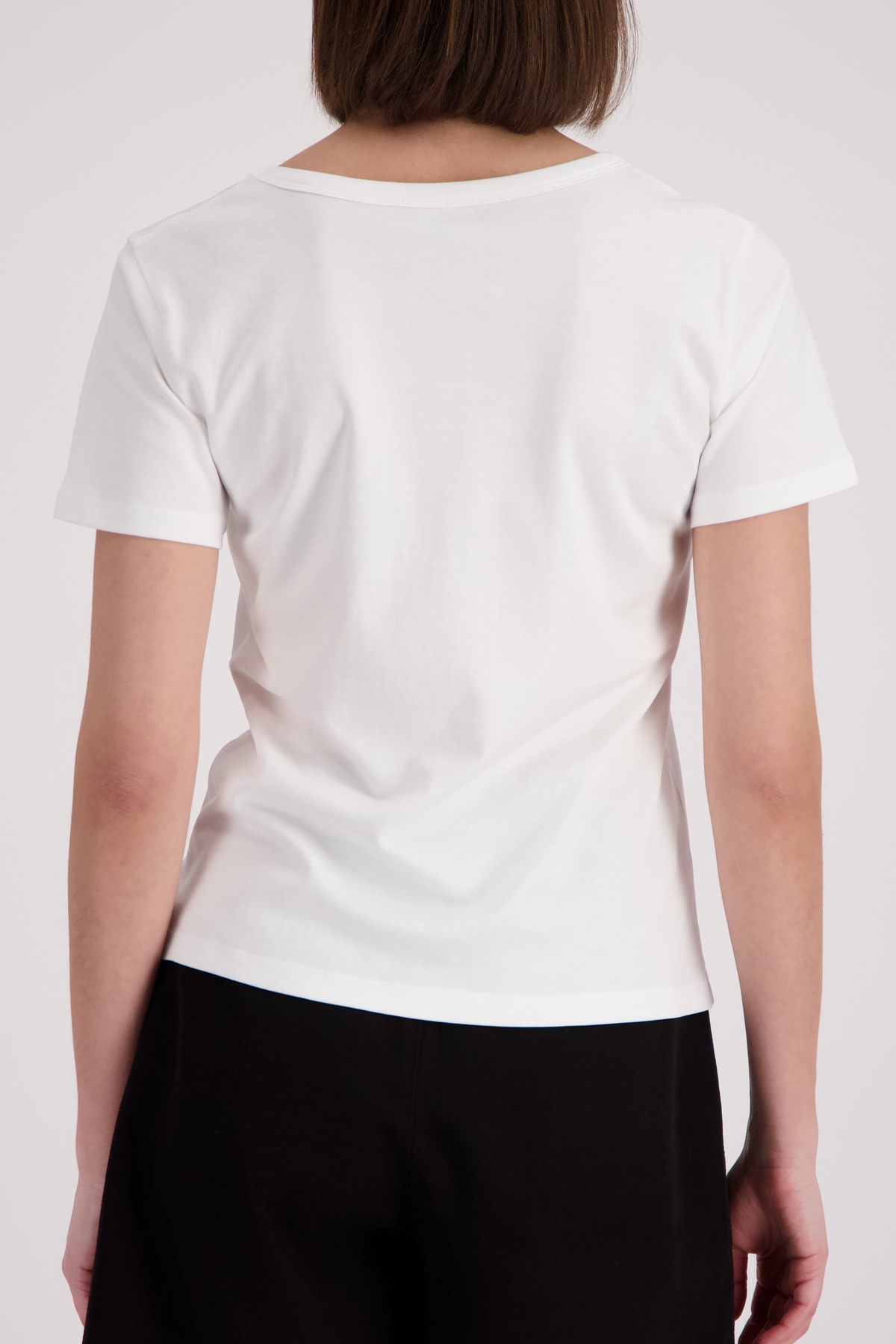 Monari Kurzarmshirt Regular fit mit stilvollem Print