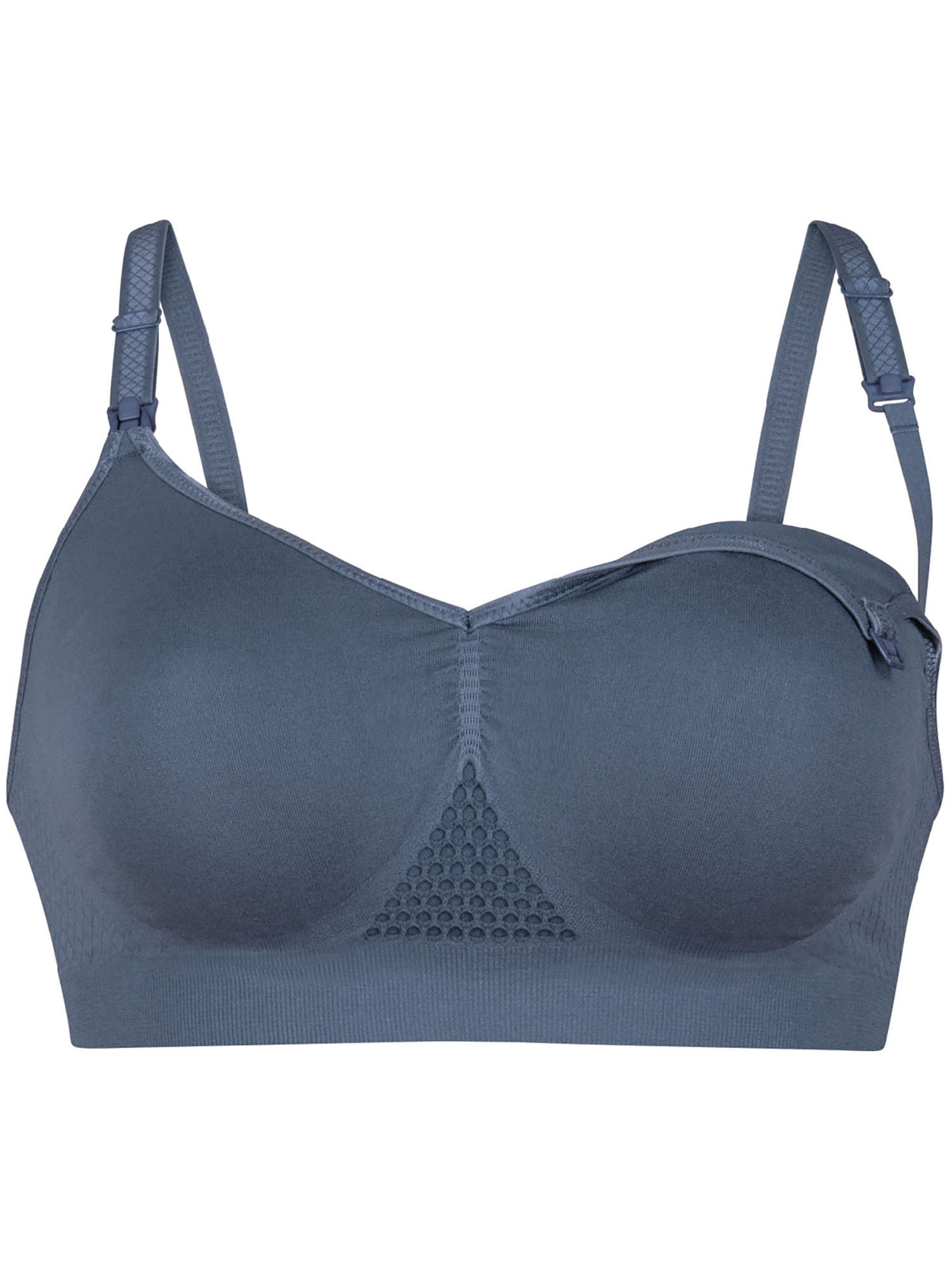 Still-BH ANITA "Still BH Seamless", Damen, Gr. L, N-Gr, grau (sky grau), Obermaterial: 92% Polyamid PA. 8% Elasthan EL., BHs Still-BH