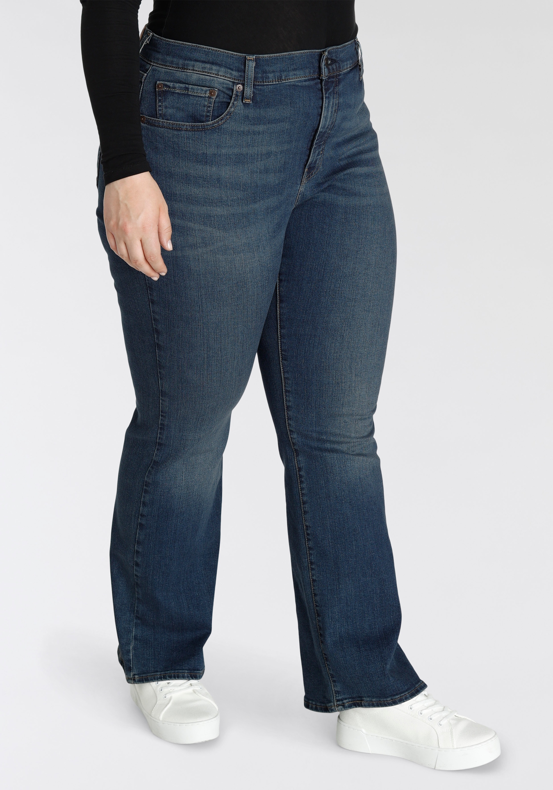 Levi's® Plus Bootcut-Jeans »725«, High Rise