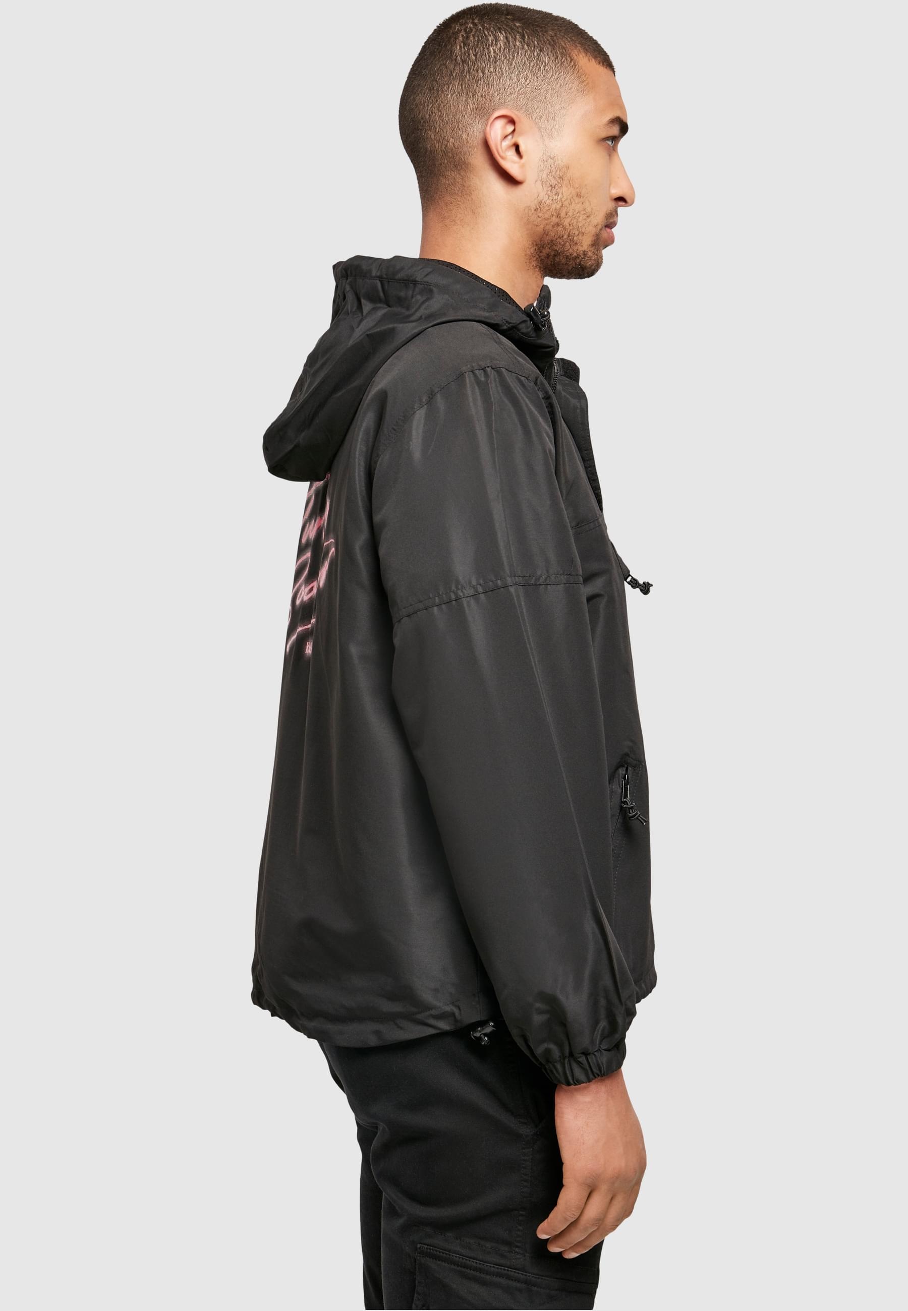 Merchcode Windbreaker »Merchcode Herren Knight Rider Summer Windbreaker«, (1 St.), mit Kapuze