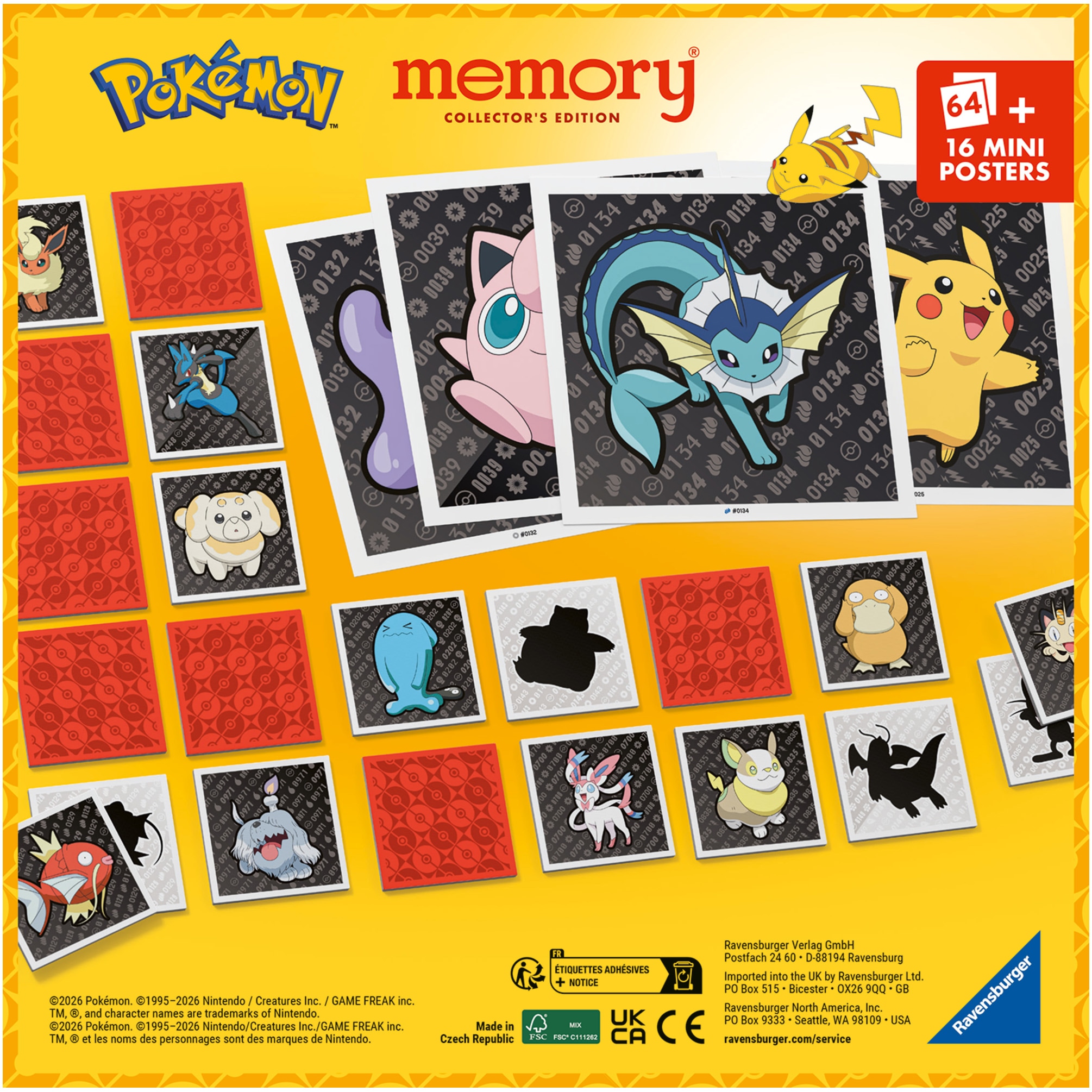 Ravensburger Spiel »Collector's memory® Pokémon« Made in Europe