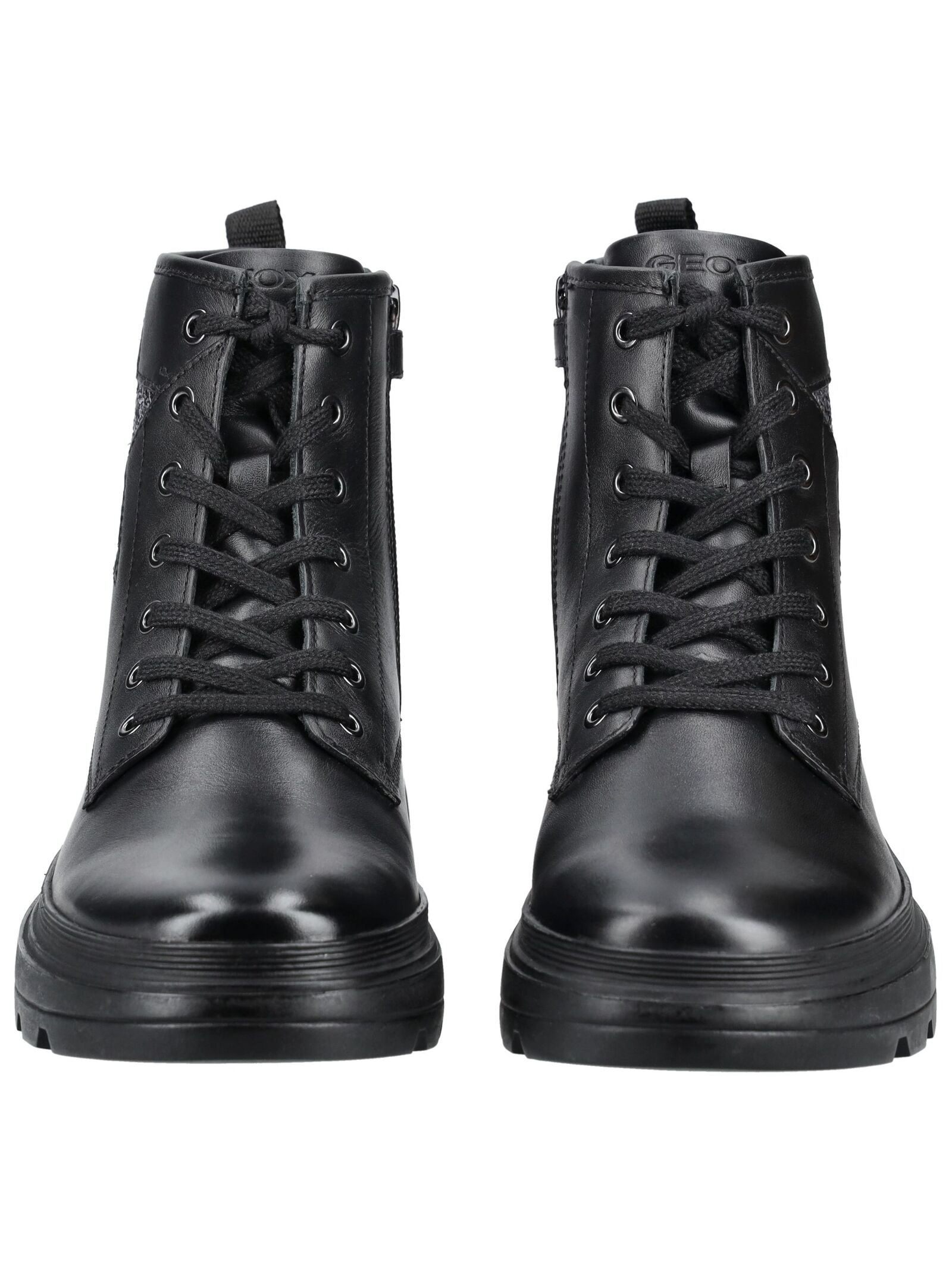 Geox Schnürstiefelette »Geox Stiefelette Leder/Textil«