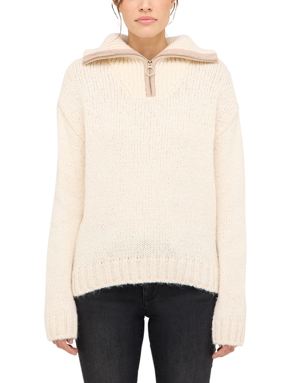 MUSTANG Sweater "Damen Style Madera" günstig online kaufen