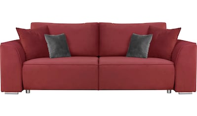 3-Sitzer Beatrice Schlafsofa, wahlweise auch mit Bettfunktion und Bettkasten, incl. 2...