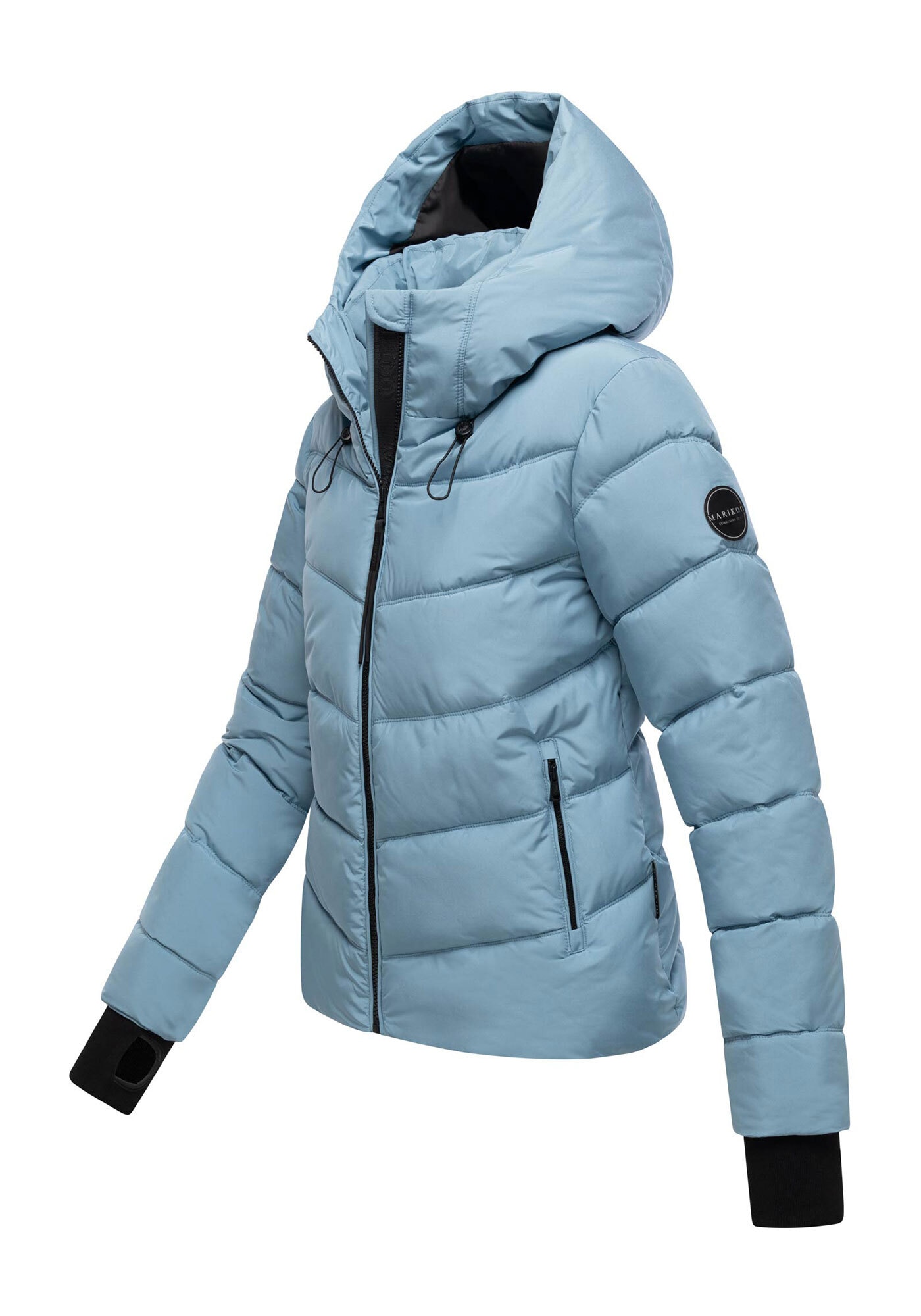 Marikoo Winterjacke »Yukanii«, Ärmelbündchen mit Daumenloch