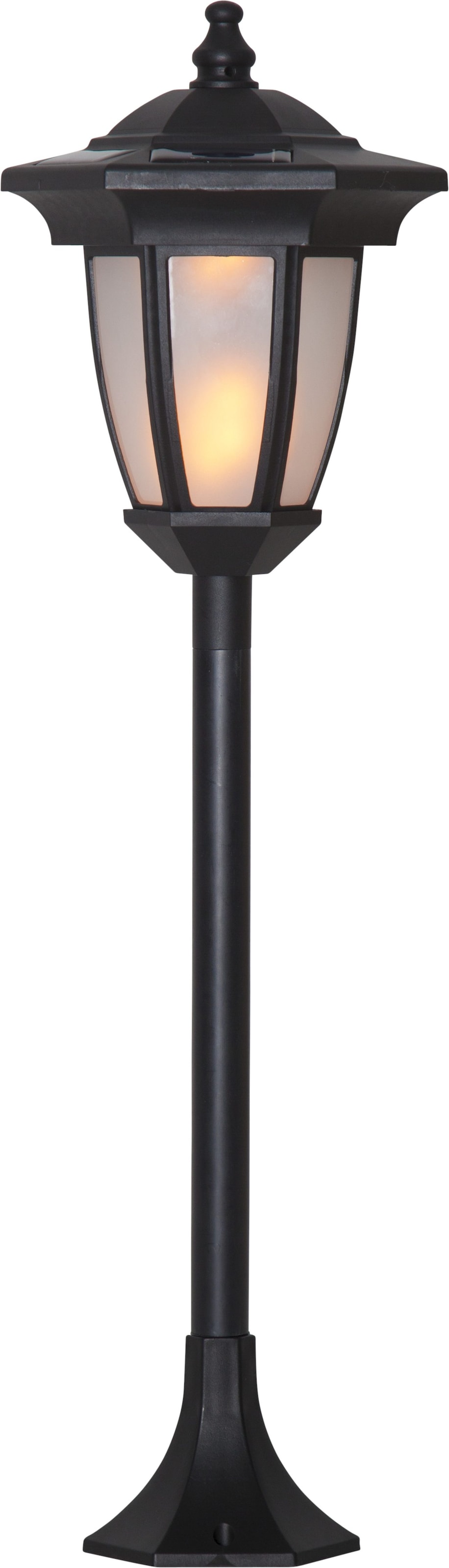 Parforce Traditional Hunting LED Solarleuchte »Solarlampe Flame« LED-Board 1 Stk. Extra-Warmweiß mit Flammen-Effekt als Hänge-, Tisch-, Boden- oder Wegleuchte