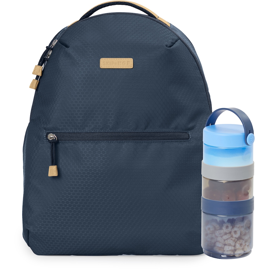 Skip Hop Wickelrucksack »Go Envi, blau-grau«