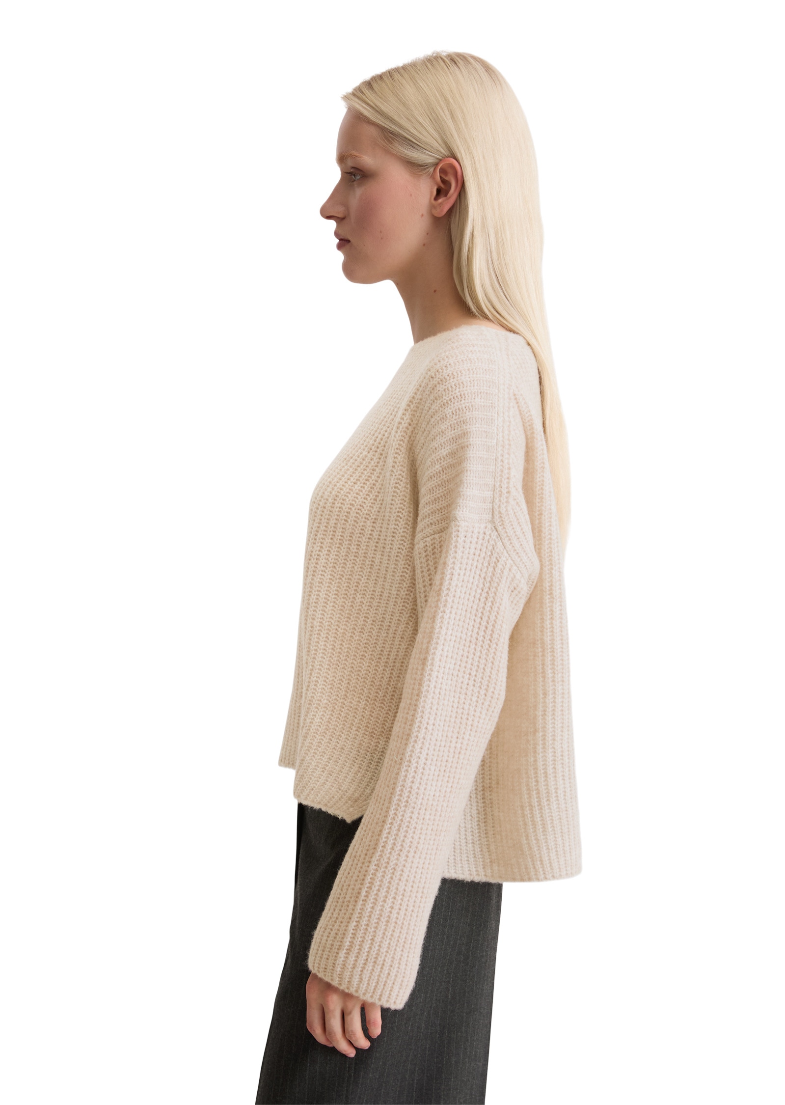 Marc O'Polo Strickpullover »aus softem Schurwolle-Mix«