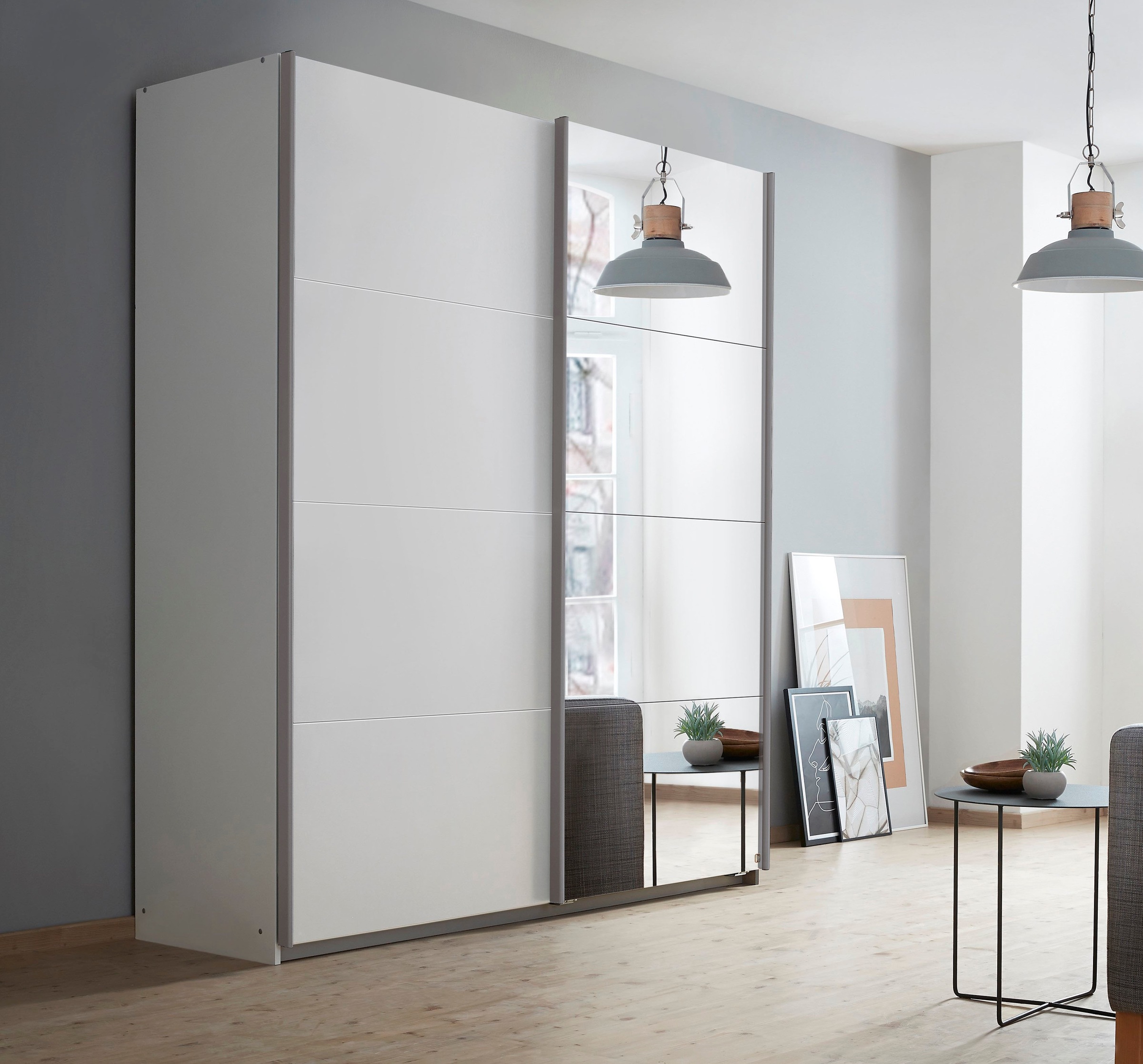 OTTO home Schwebetürenschrank "Kleiderschrank Schrank Garderobe Schlafzimme günstig online kaufen