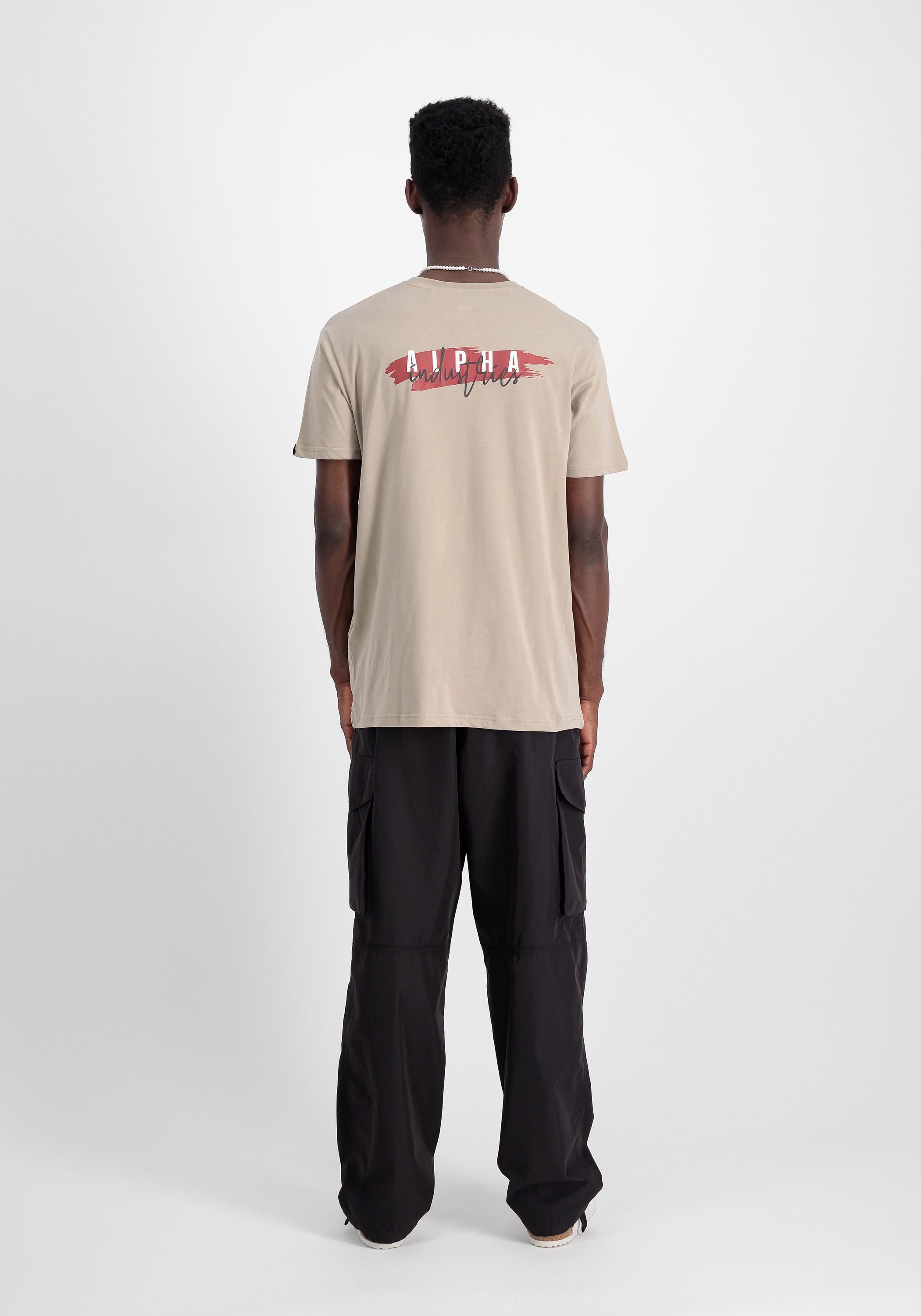 Alpha Industries T-Shirt »Alpha Industries Men - T-Shirts Signature Puff Print BP T«