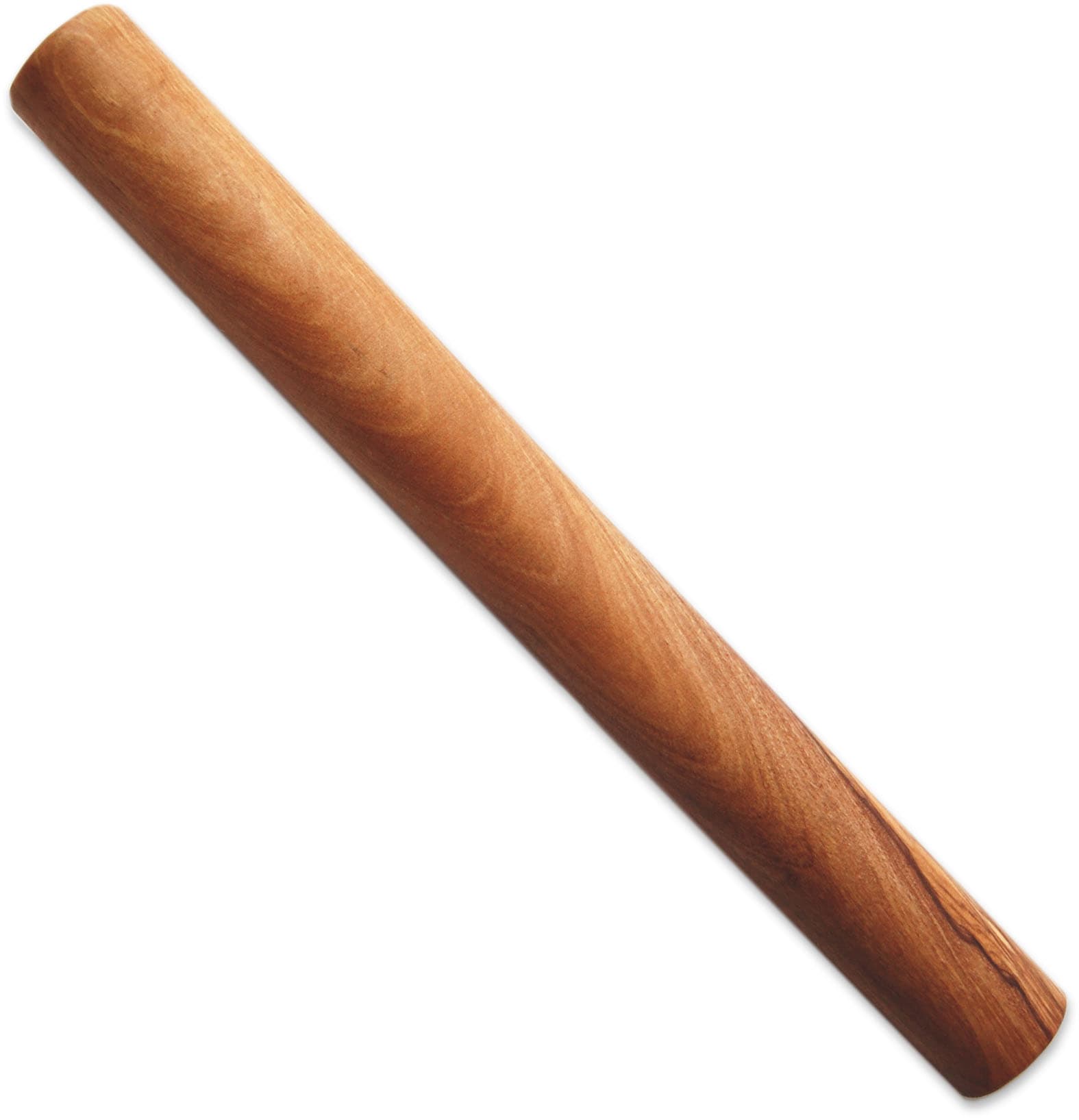 Olivenholz-erleben Teigroller »DESIGN aus edlem naturbelassenem Olivenholz«, (1 tlg.), Einzigartige Maserung, massives Olivenholz, leichte Reinigung