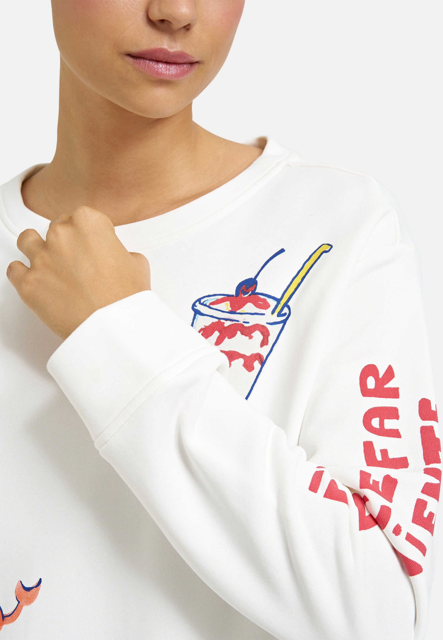 Milano Italy Sweater , mit Seitenschlitze
