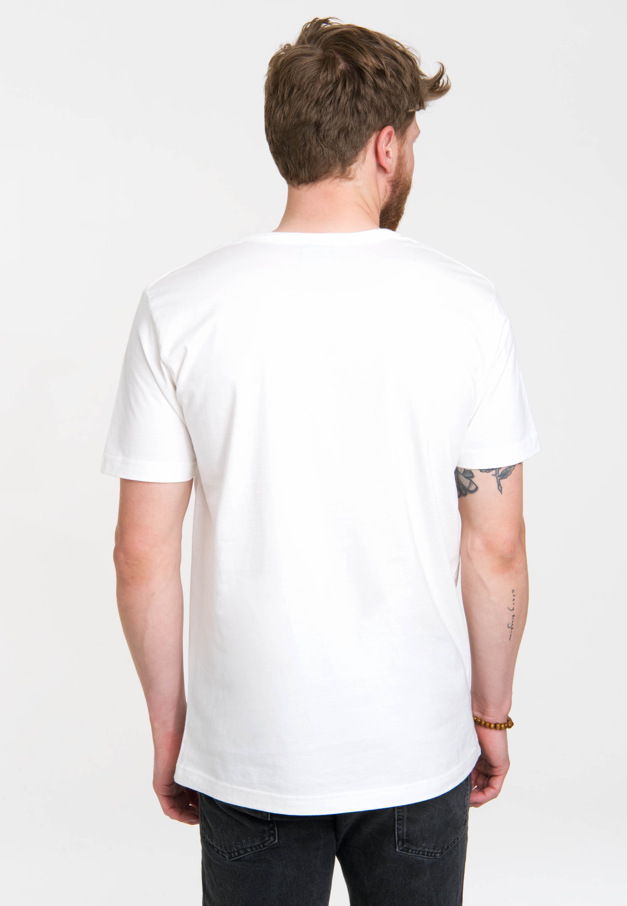 LOGOSHIRT T-Shirt »R2D2 - Krieg der Sterne«, mit auffälligem Print