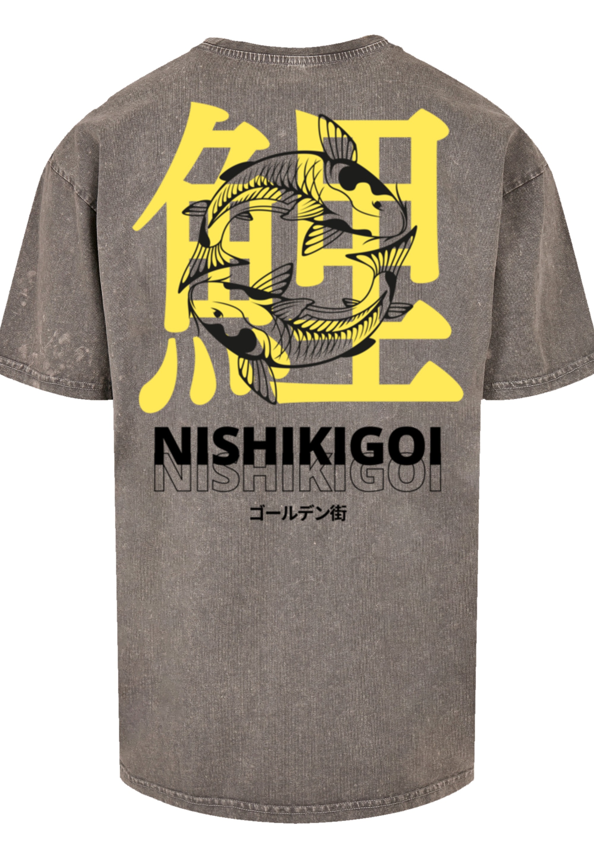 F4NT4STIC T-Shirt »Koi Golden Gai«, Print
