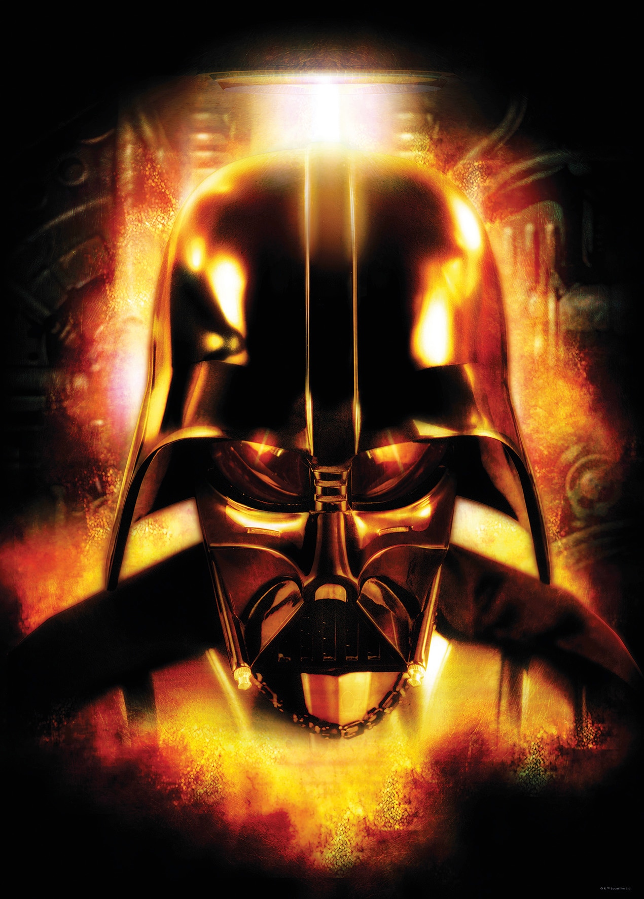 Komar Poster "Star Wars Classic Vader Head", Star Wars, (1 St.), Kinderzimmer, Schlafzimmer, Wohnzimmer