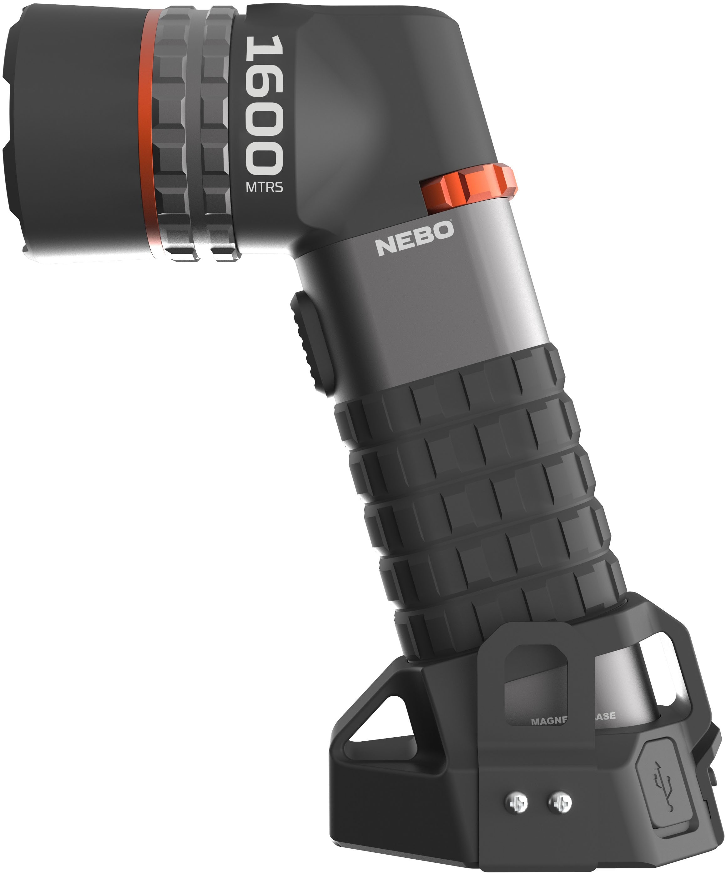 NEBO LED Taschenlampe »Nebo LUXTREME SL100« Set, Taschenlampe inkl. Ladekabel, 2 Stk. tlg. Leuchtet bis zu 1,6 km weit!