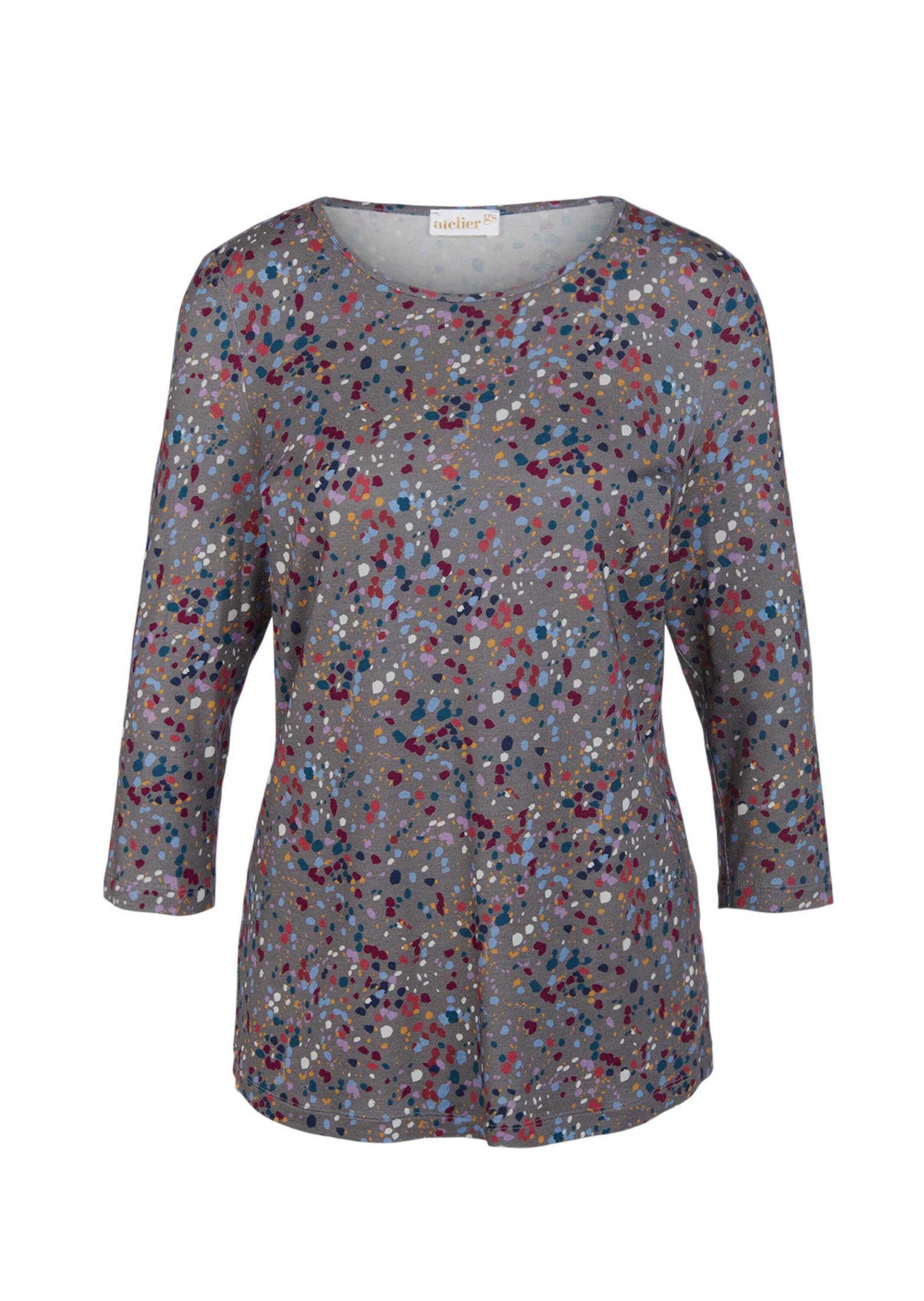 GOLDNER Print-Shirt "Kombinierfreundlich gemustertes Shirt" Effektvoller Mu günstig online kaufen