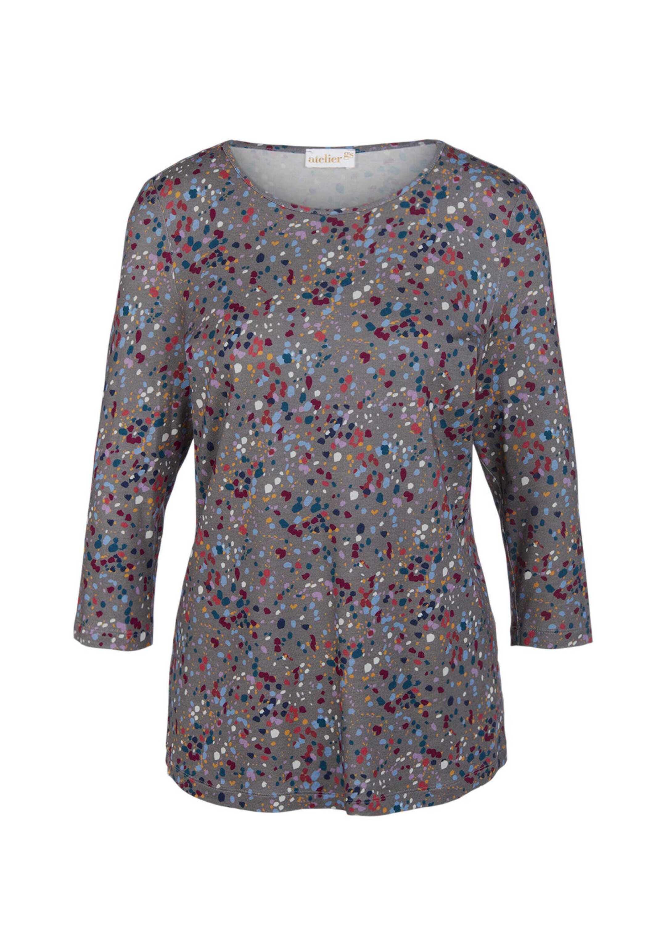 GOLDNER Print-Shirt "Kombinierfreundlich gemustertes Shirt" günstig online kaufen