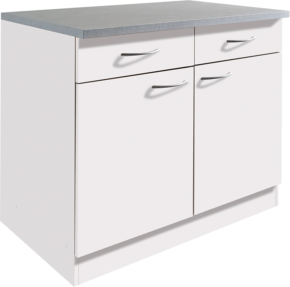 wiho Küchen Unterschrank "Kiel", 100 cm breit, 60 cm tief günstig online kaufen