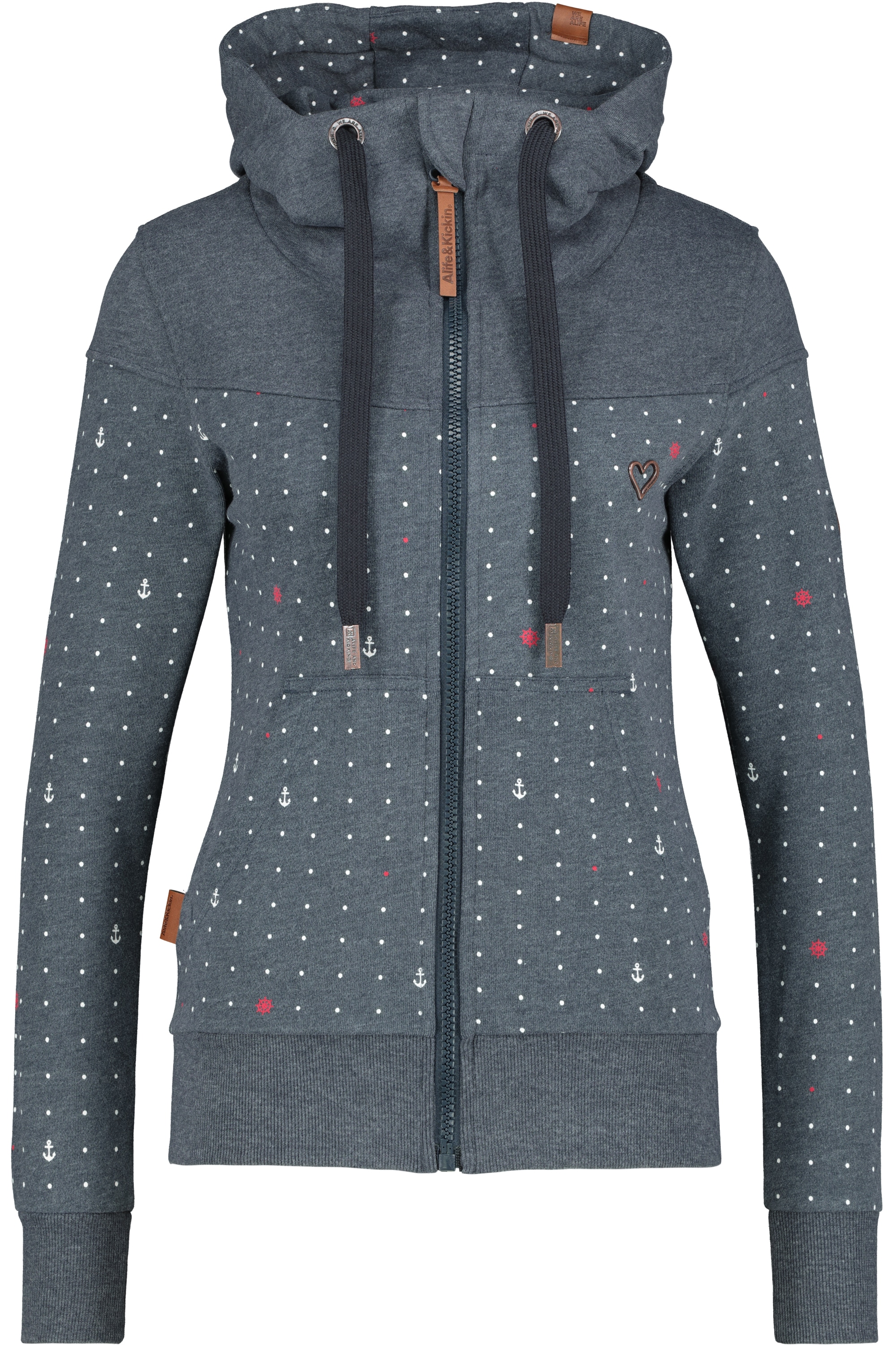 Alife & Kickin Kapuzensweatjacke "Damen PalinaAK B"