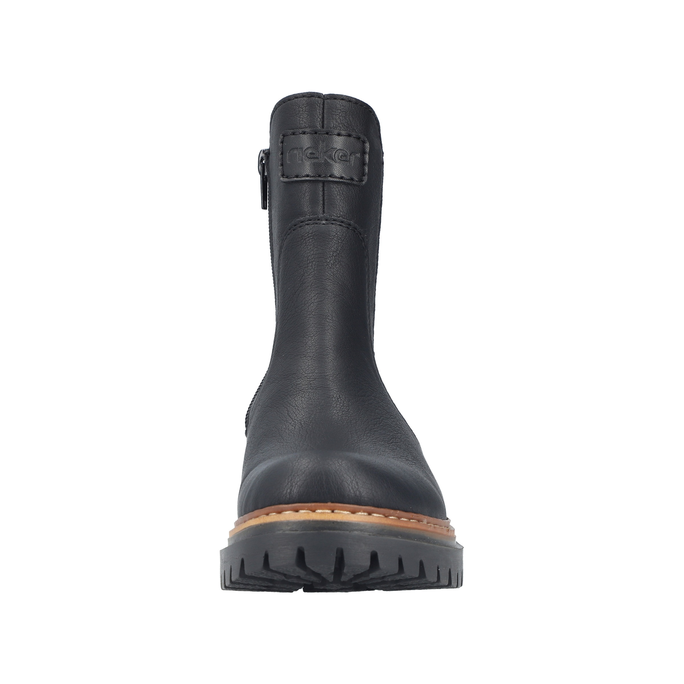 Rieker Chelseaboots  Stiefelette, Boots, markanter Laufsohle, Stretch außen, schmale Form