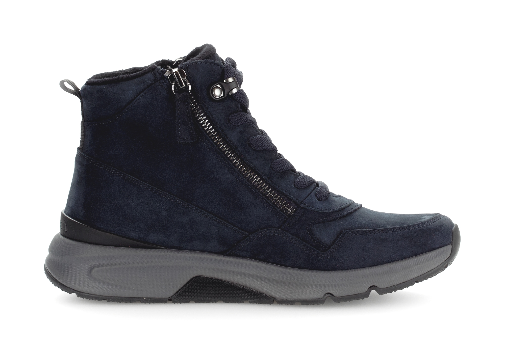 Gabor Rollingsoft Keilsneaker, Plateau, Schnürboots, Kofmortschuh mit herausnehmbarem Fußbett