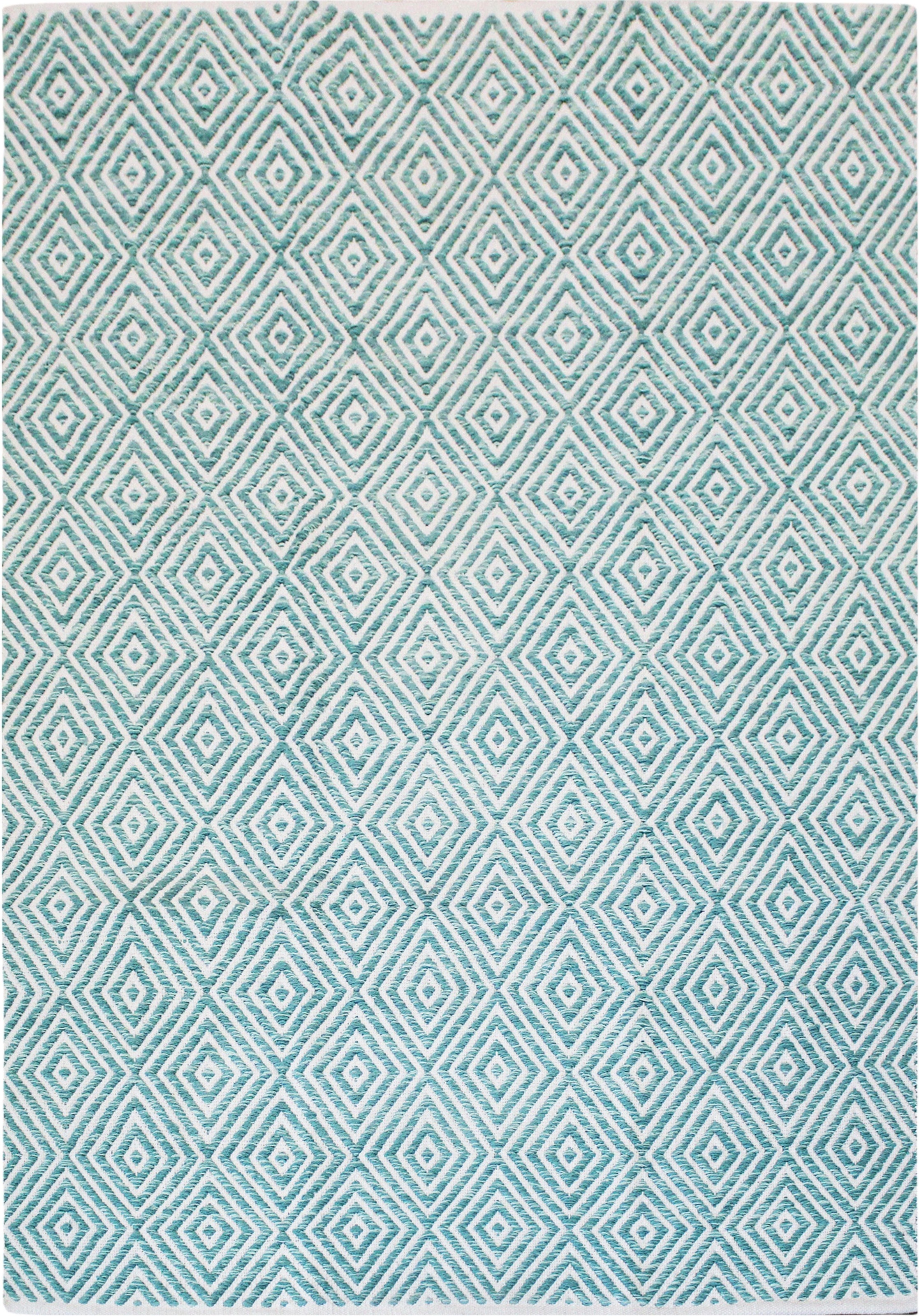 calo-deluxe Teppich "Luba 333" rechteckig 7 mm Höhe reine Baumwolle, Wohnzi günstig online kaufen