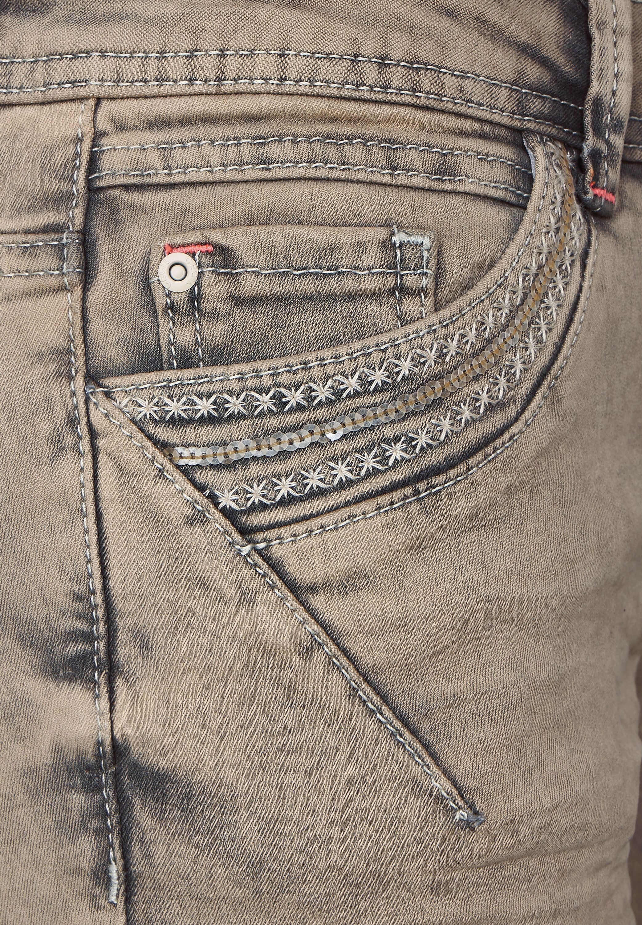 Waist Middle | BAUR kaufen Comfort-fit-Jeans, Cecil