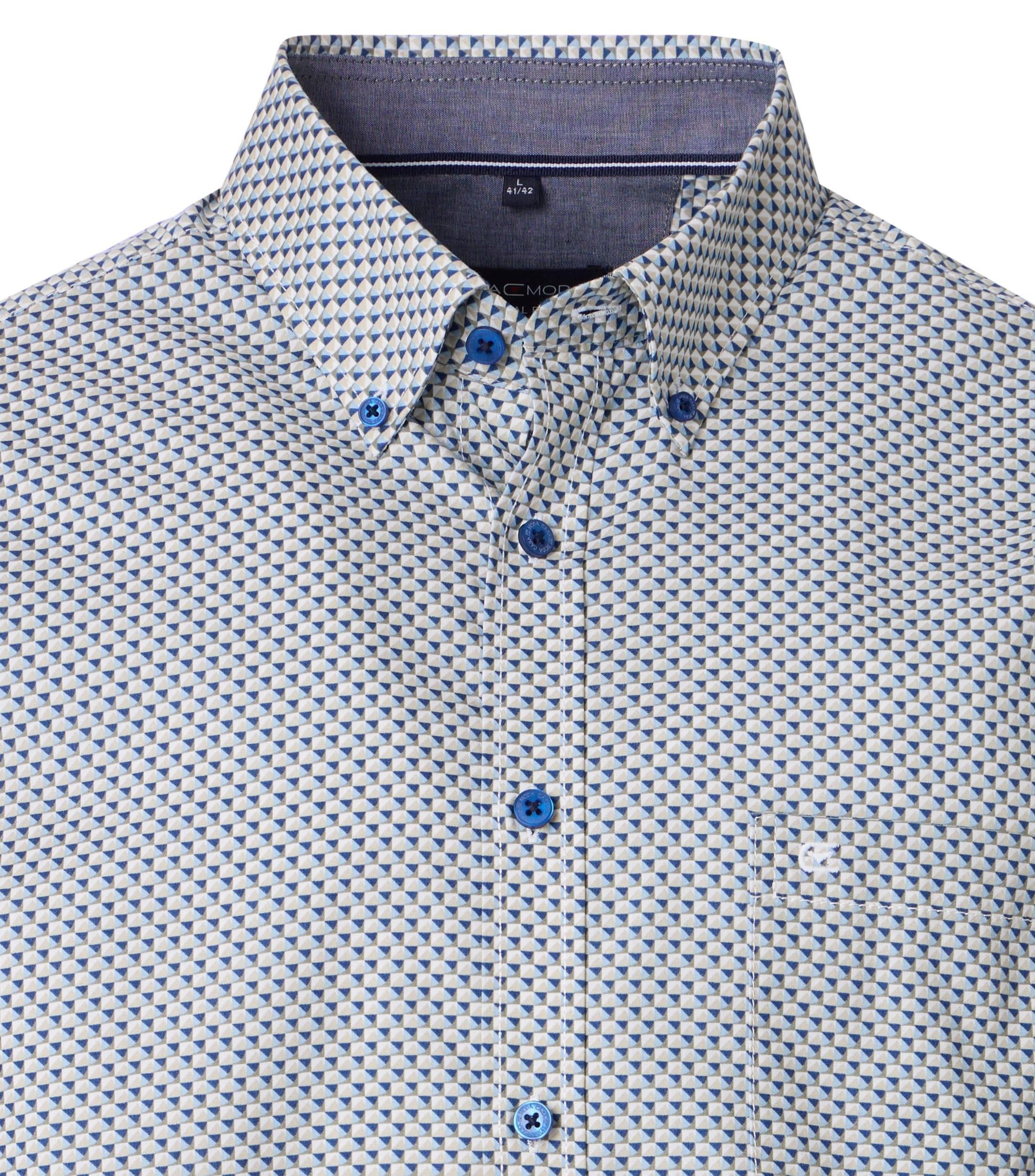 Thumbnail - CASAMODA Kurzarmhemd "CASAMODA Freizeithemd Kurzarm Print"