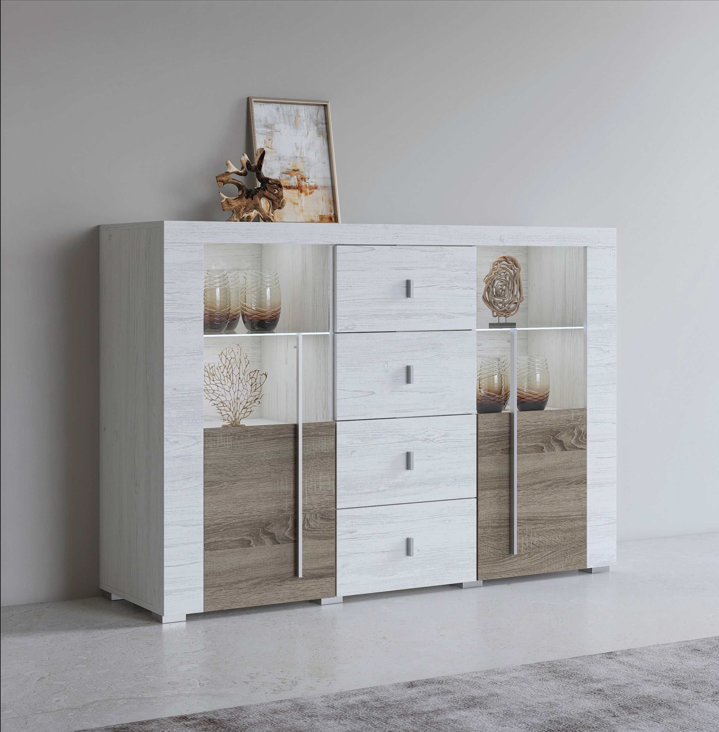 INOSIGN Sideboard "Roger", Breite 132 cm