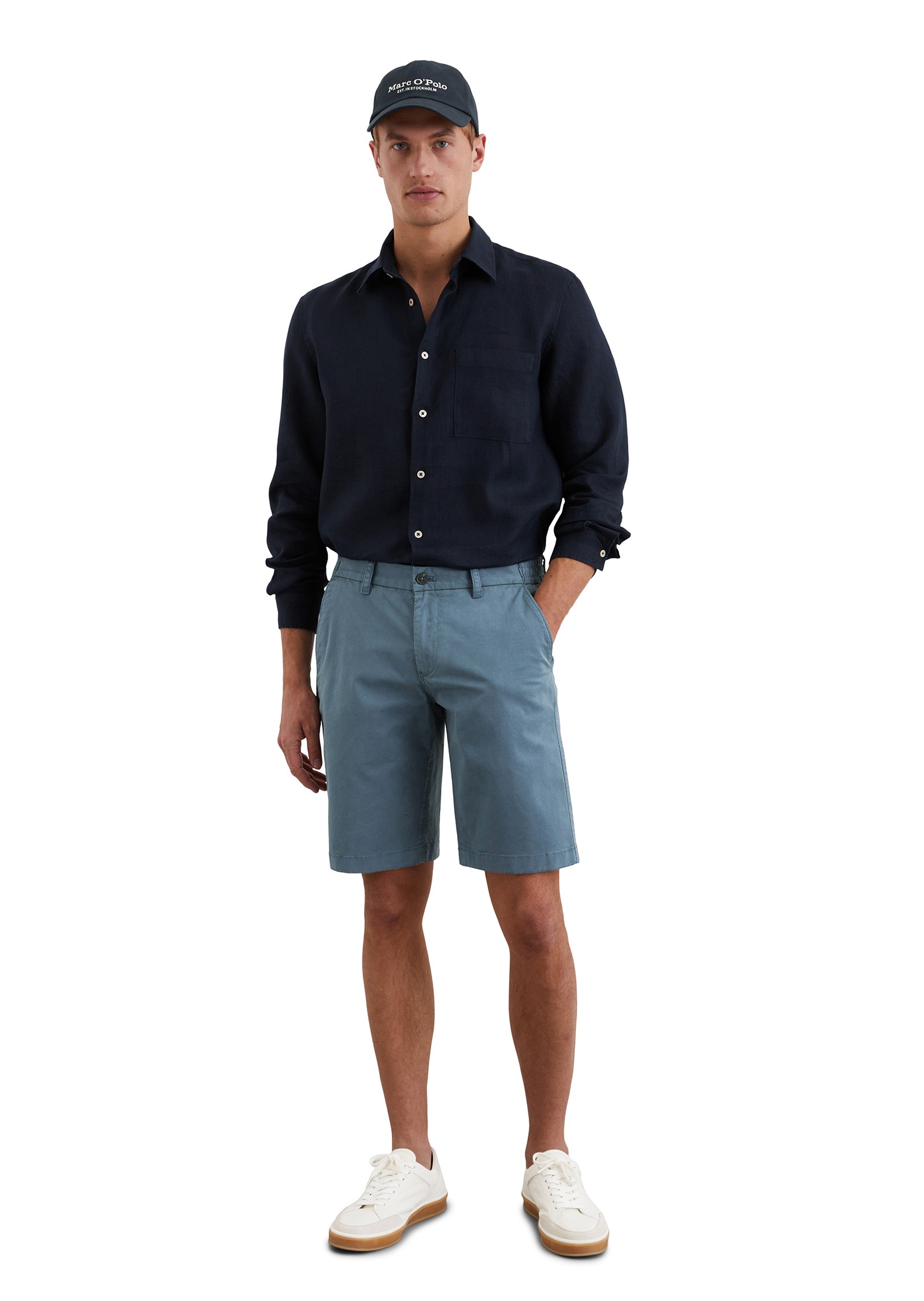 Marc O'Polo Shorts »in softer Twill Stretch-Qualität«
