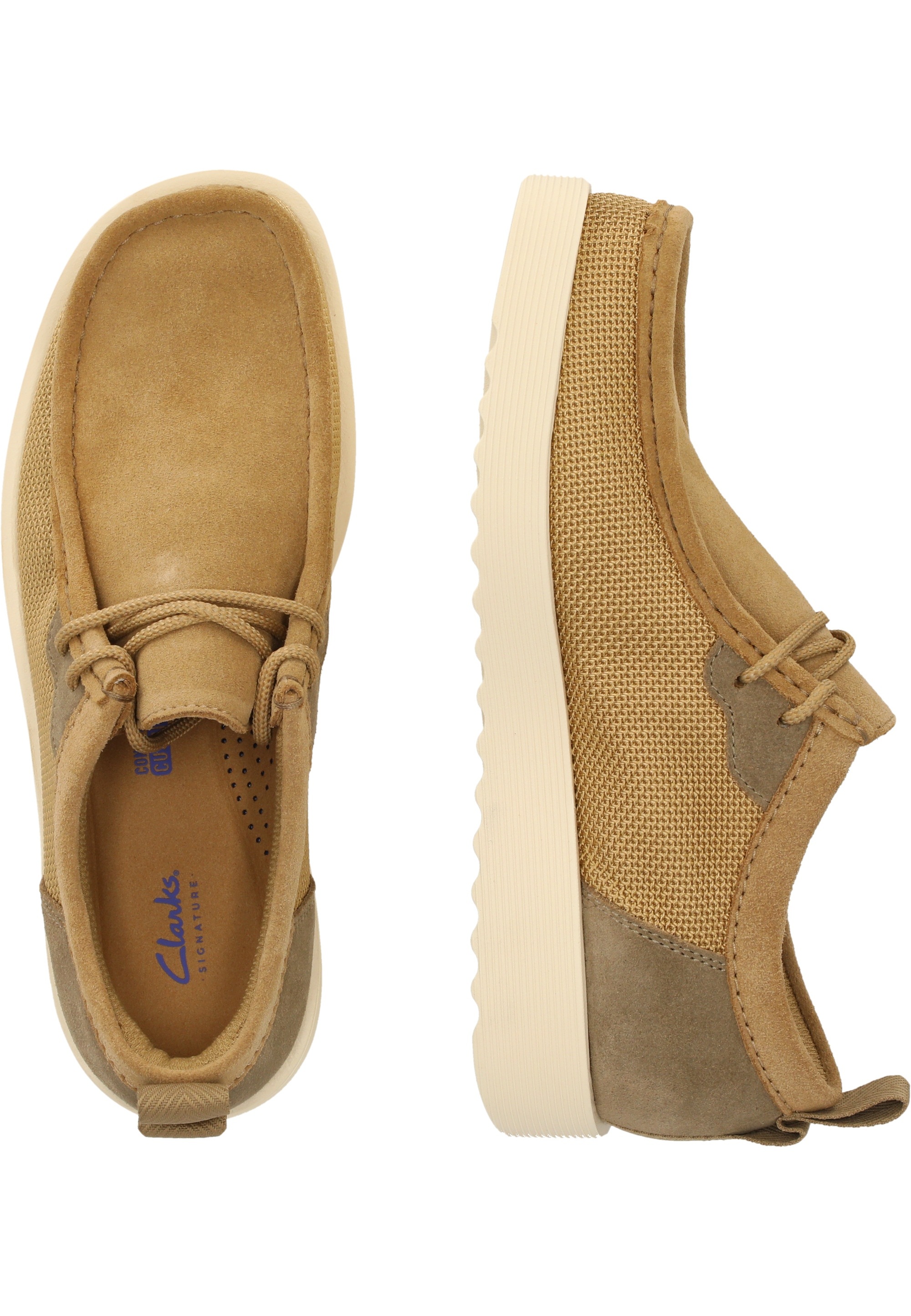Clarks Bootsschuh »Wallabee«, mit federnder Sohle