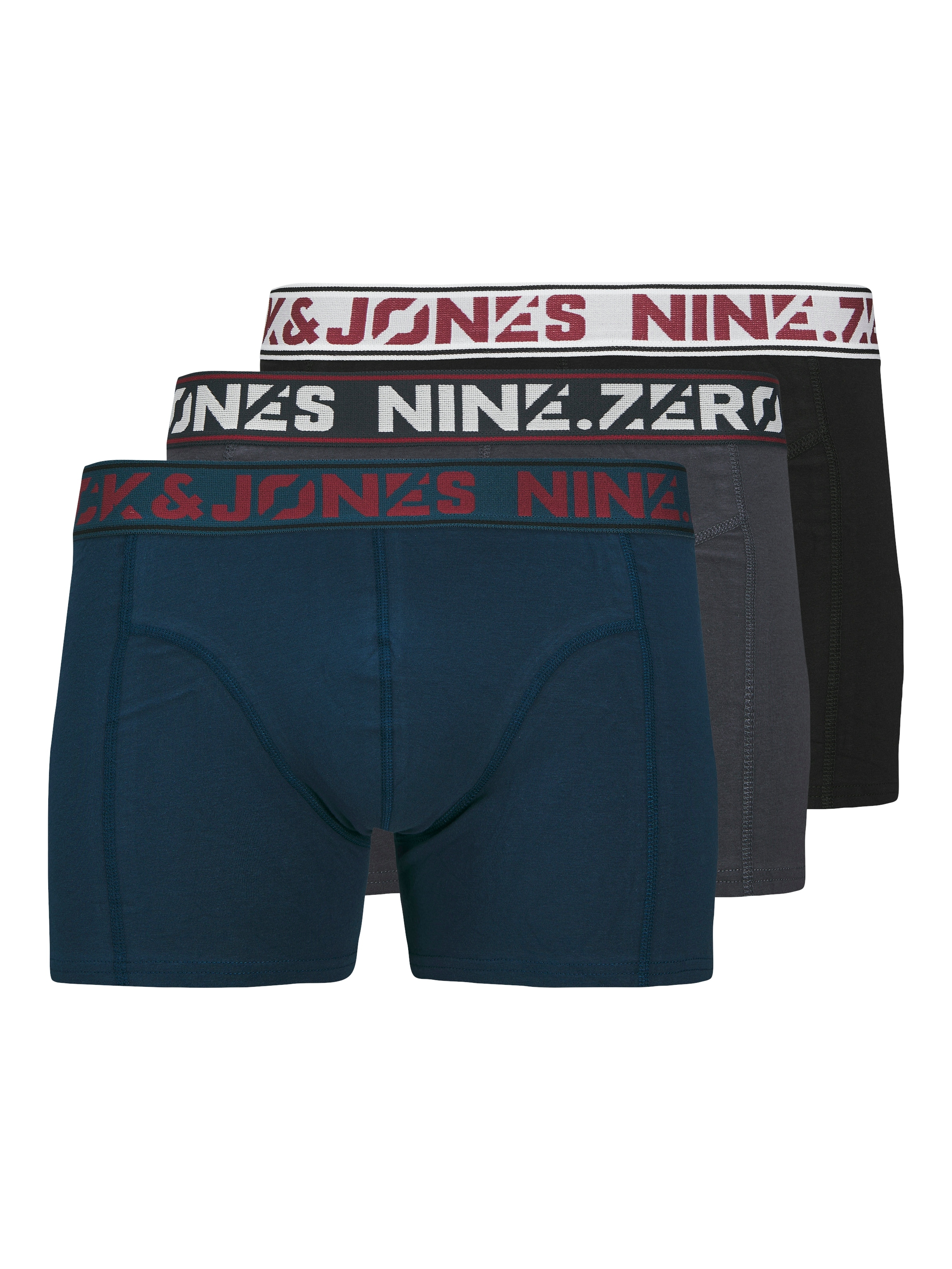 Jack & Jones Trunk "JACCOLTON SOLID TRUNKS 3 PACK SN" Packung, 3 Stk. günstig online kaufen