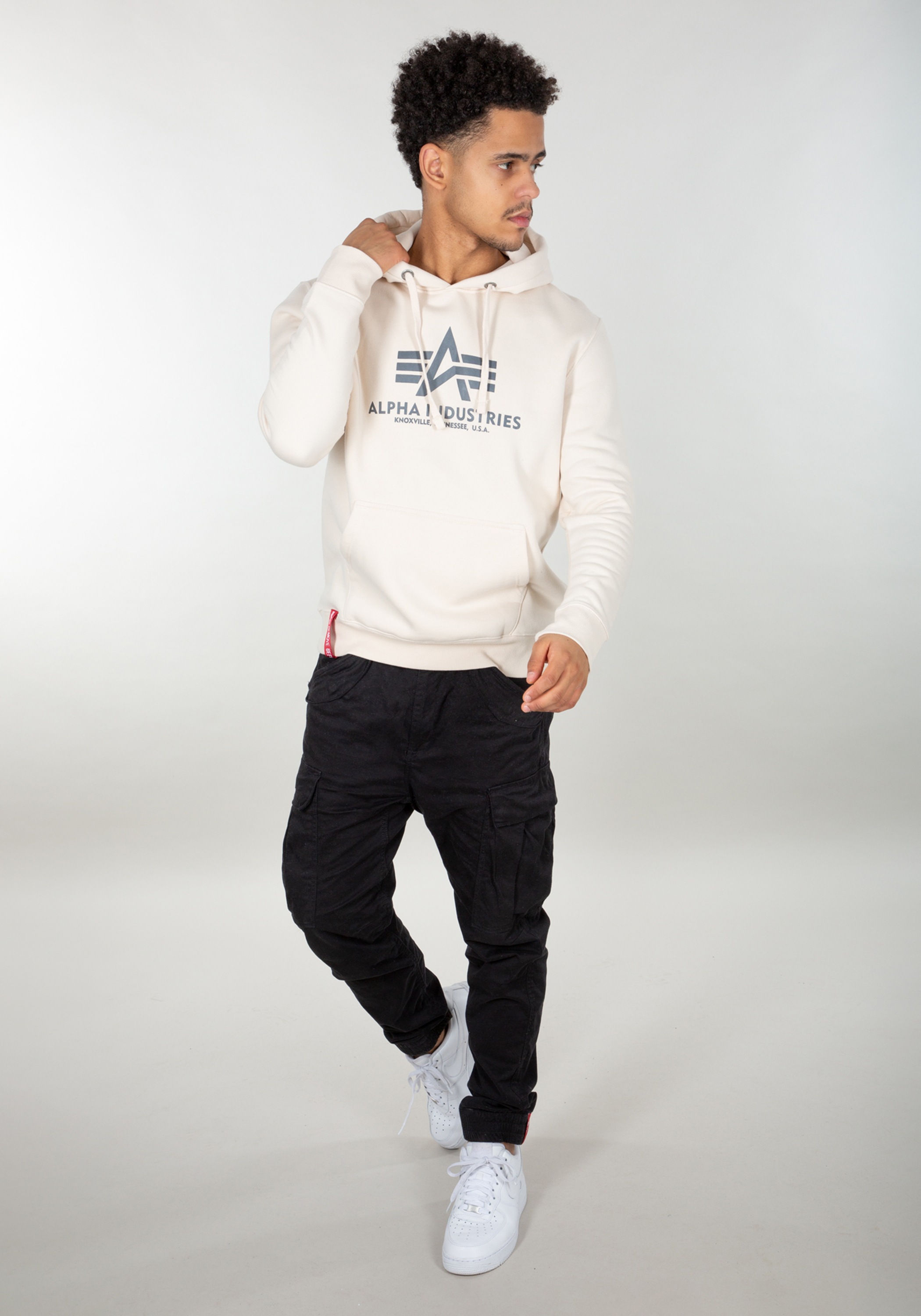 Thumbnail - Alpha Industries Hoodie "Alpha Industries Men - Hoodies Basic Hoodie BL"