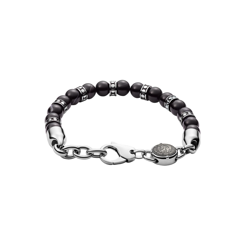 Diesel Armband »Schmuck Edelstahl Armschmuck Beadarmband«