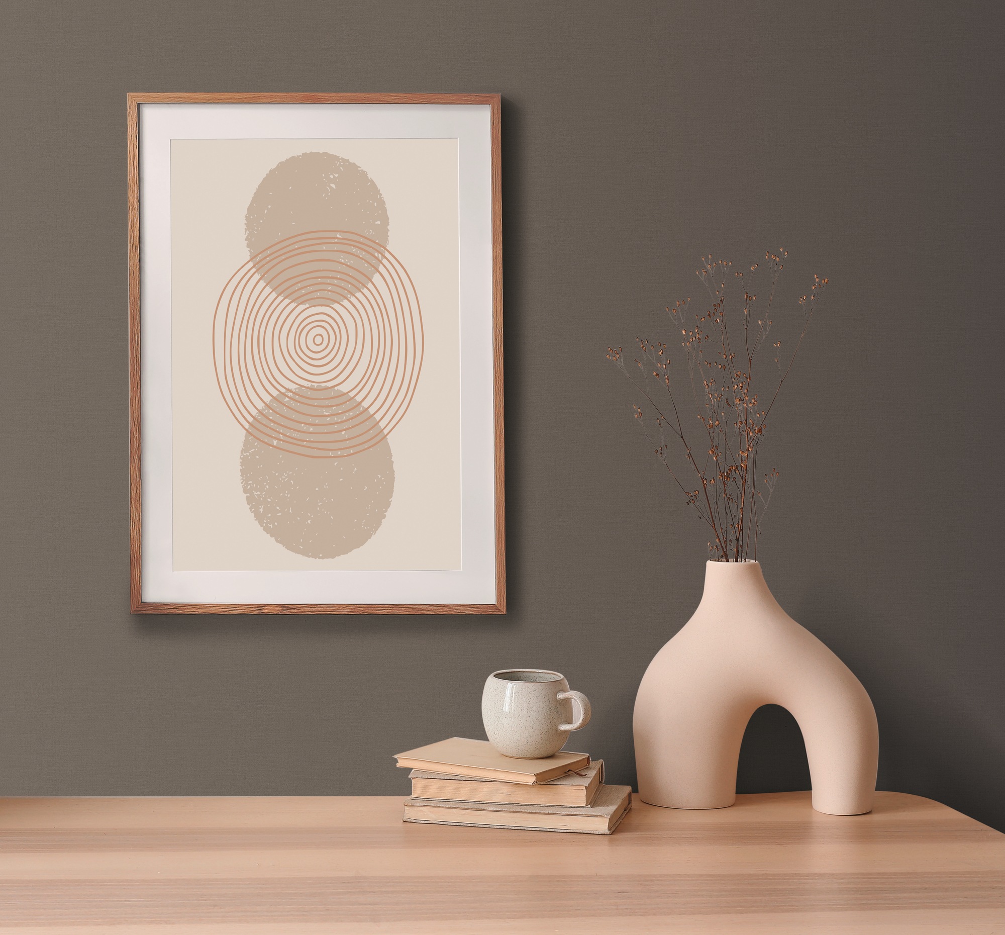 living walls Vliestapete »Dschungel-Tapete Bunte Blattoptik tropisch Vlies« matt glatt