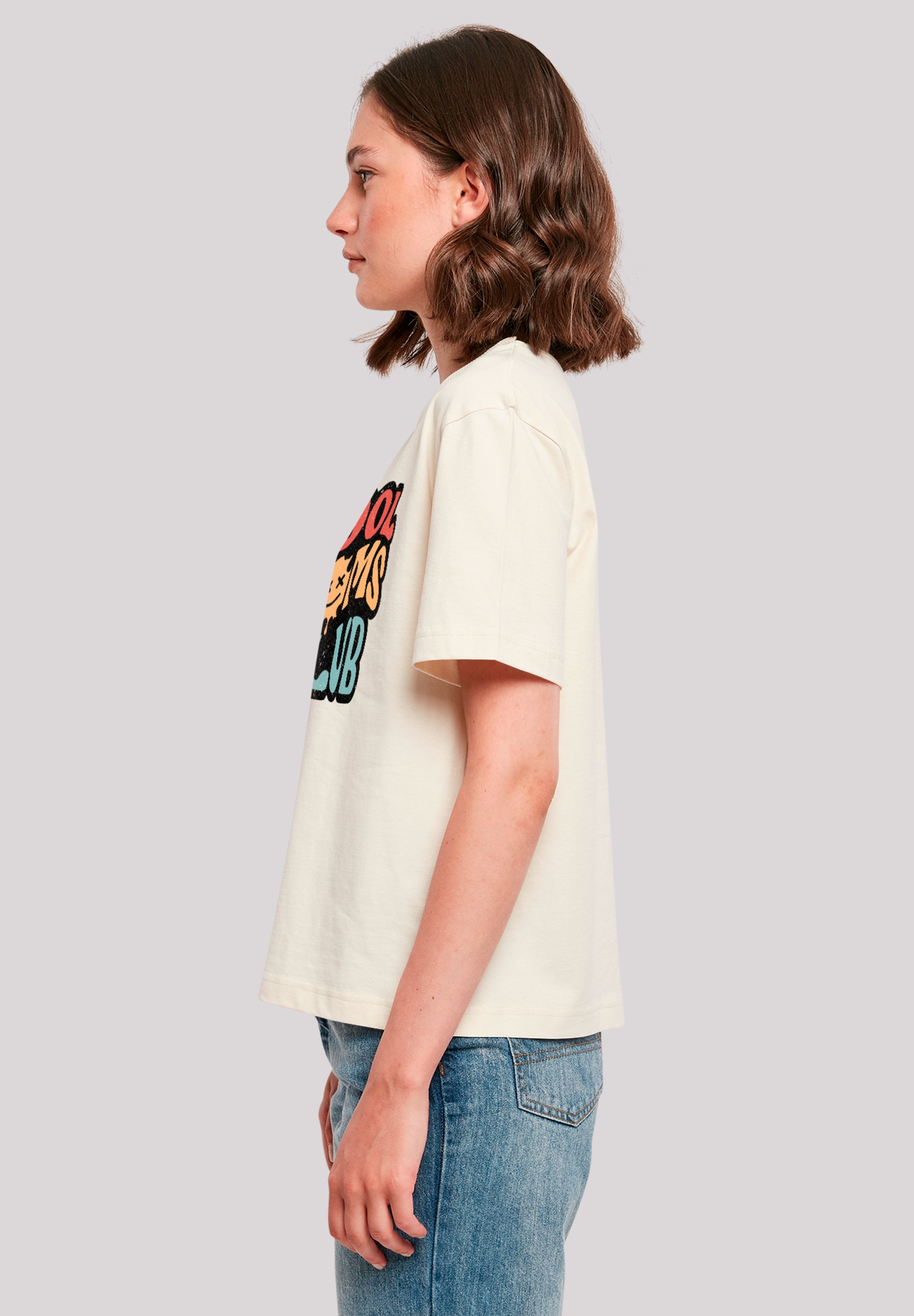 F4NT4STIC T-Shirt »Cooler Moms Club Muttertag Retro Vibe«, Premium Qualität