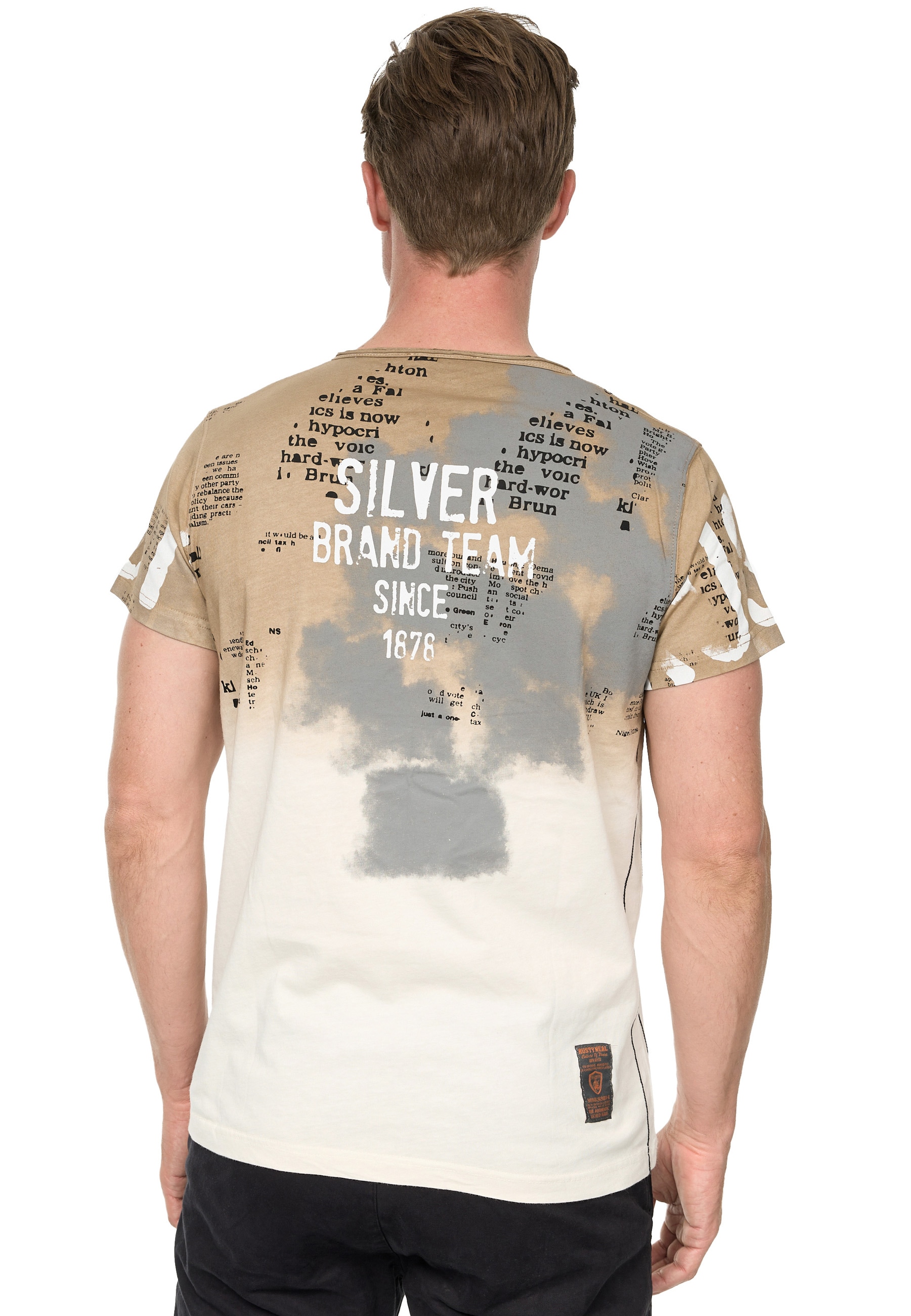 Black Friday Rusty Neal T-Shirt, mit farblichem Übergang | BAUR