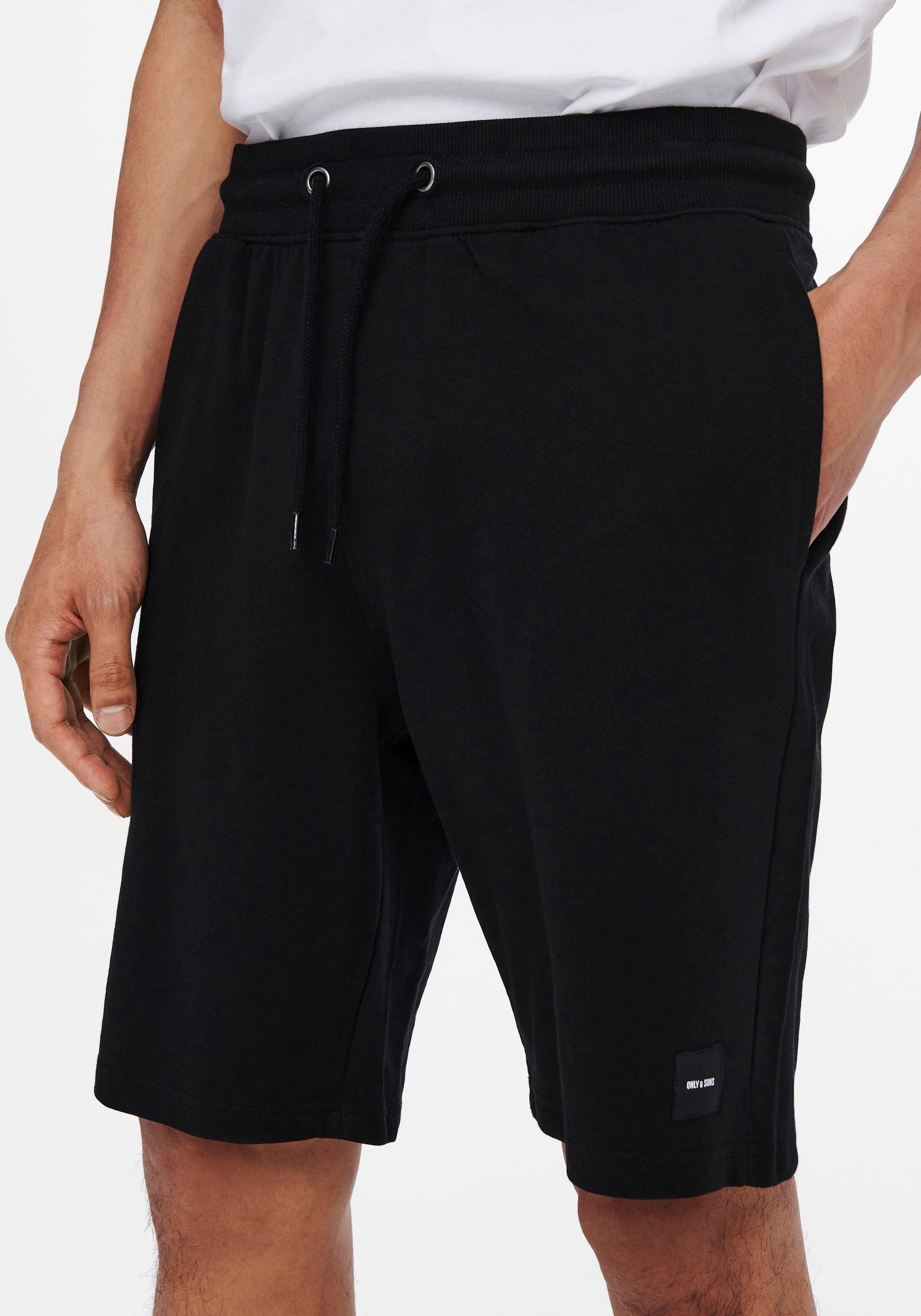 ONLY & SONS Sweatshorts "ONSNEIL SWEAT SHORTS", unifarben günstig online kaufen