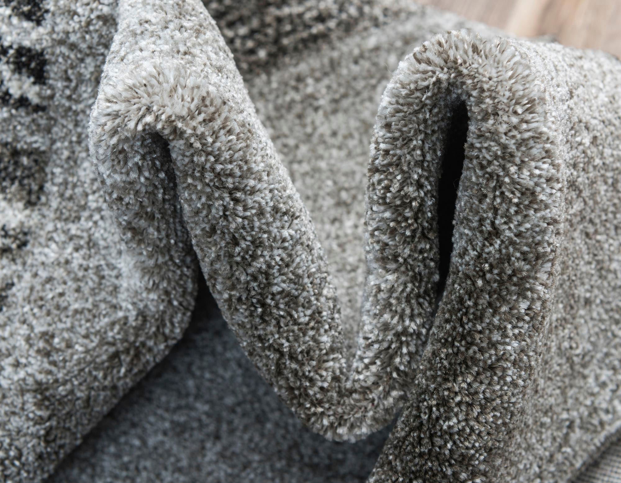 Myflair Möbel & Accessoires Teppich »Good Times Lagerräumung«, rechteckig, 13 mm Höhe, Kurzflor, gewebt, melierte Optik, mit Bordüre