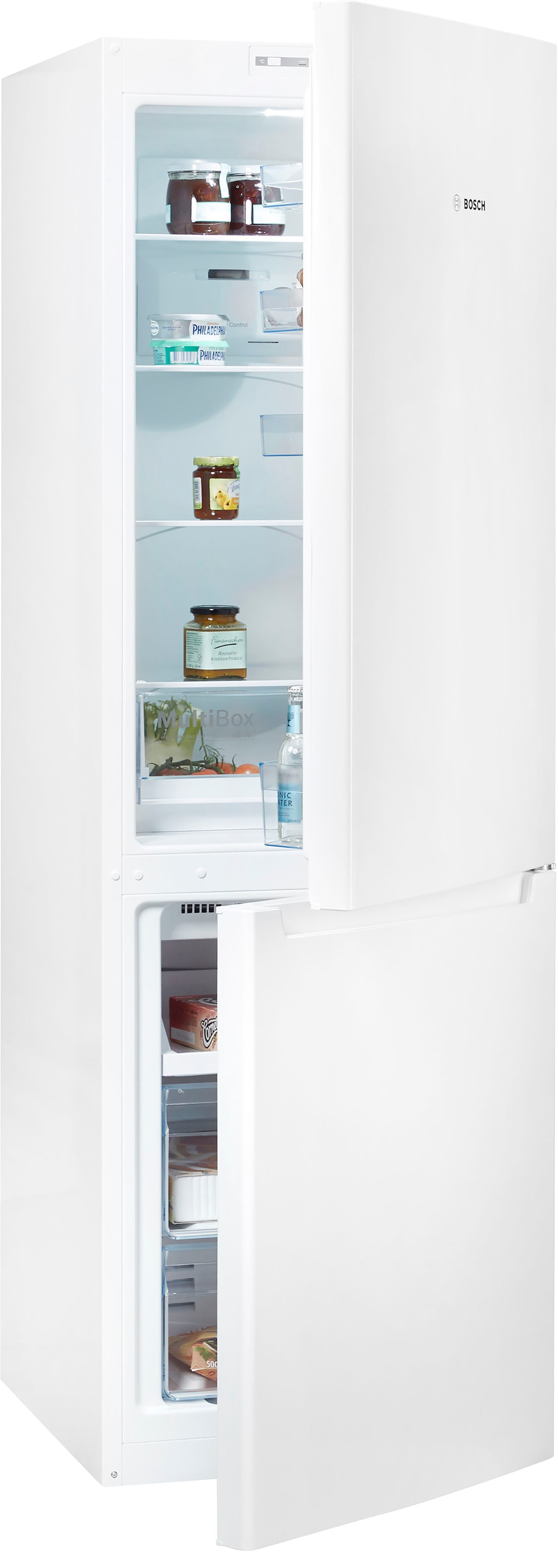 BOSCH Kühl-/Gefrierkombination 2 "KGN36NWEA" 186 cm hoch 60 cm breit günstig online kaufen