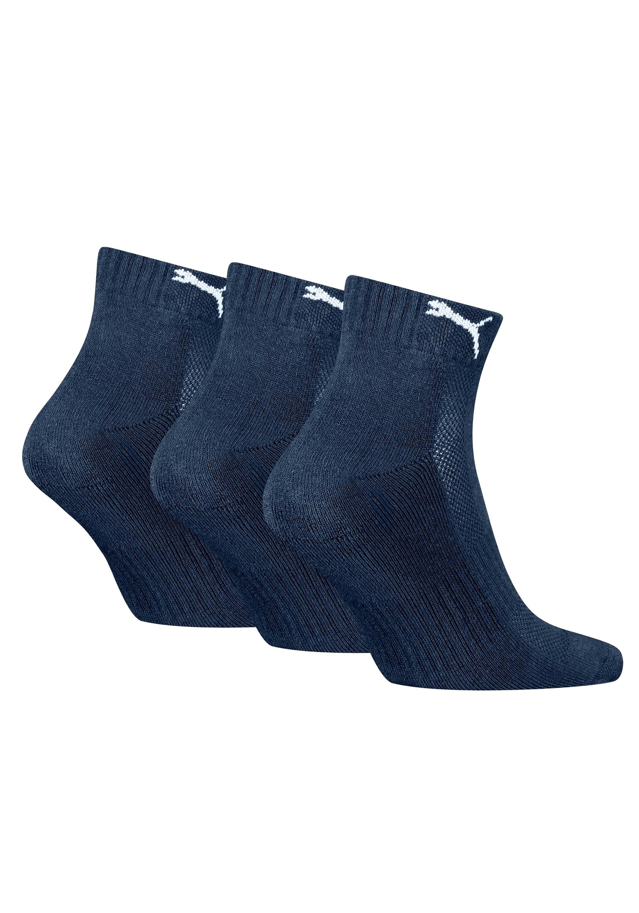 PUMA Kurzsocken "PUMA UNISEX CUSHIONED QUARTER 3P" 3 Paar, 3 Paar tlg. mit günstig online kaufen