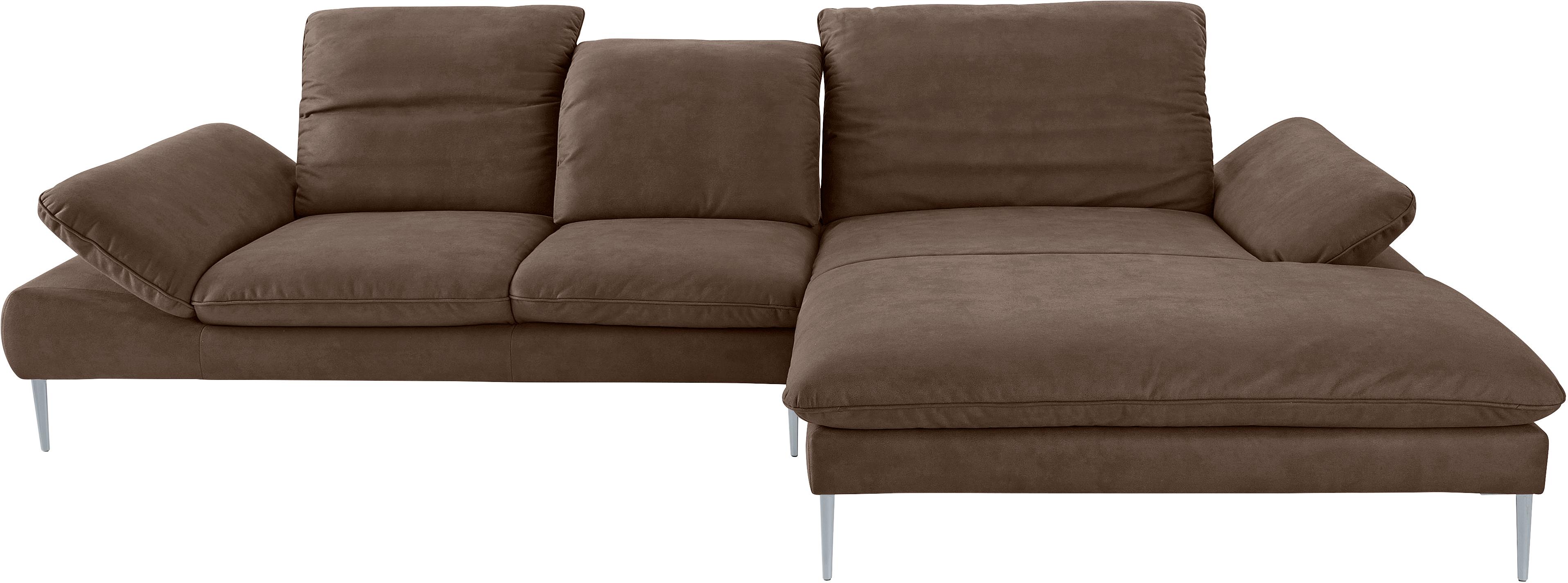 Thumbnail - W.SCHILLIG Ecksofa "enjoy&MORE, Designsofa, bequem, zeitlos und elegant, L-Form", mit Sitztiefenverstellung, Füße silber...