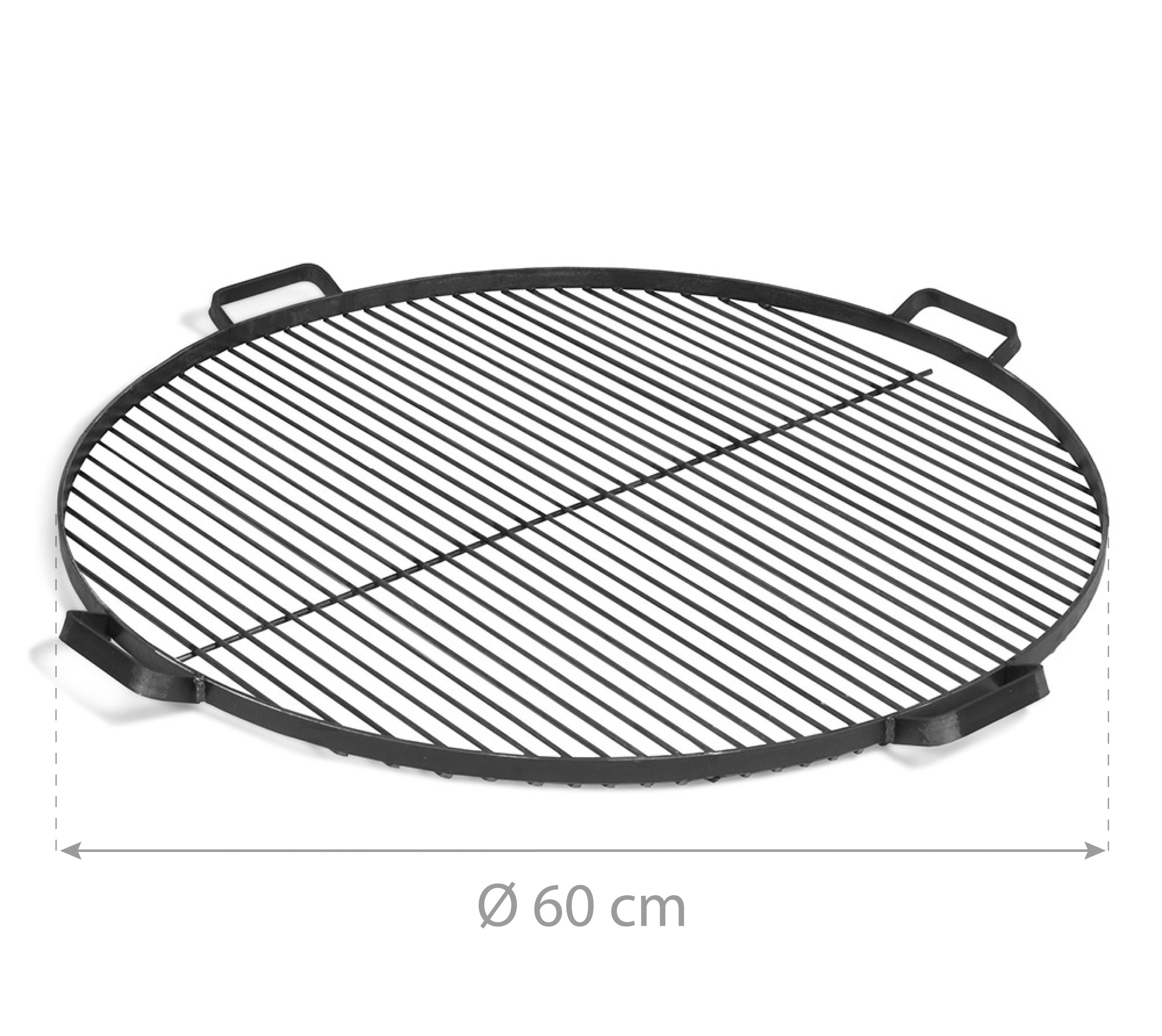 CookKing Grillrost, inkl. 4 Griffen, Ø 60 cm