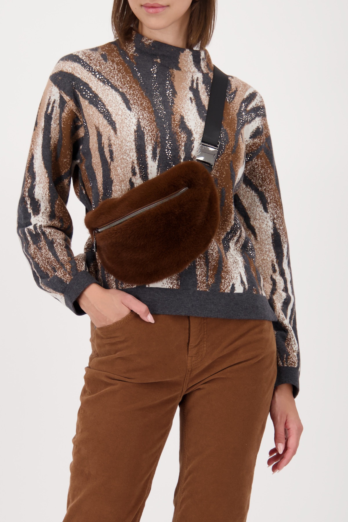 Monari Gürteltasche Mit größenverstellbarem Gurt