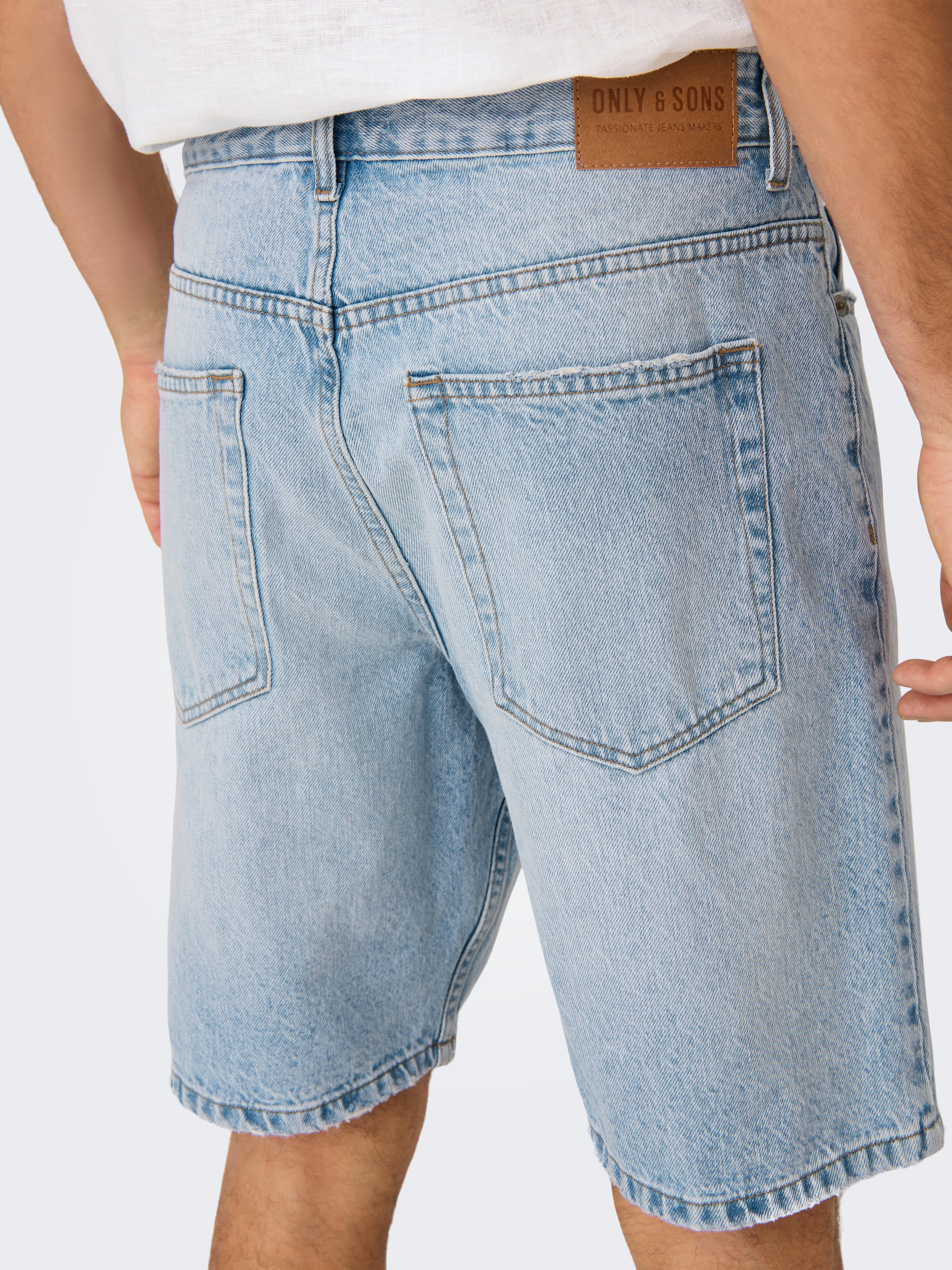 ONLY & SONS Shorts »ONSEDGE LB 2041 AZG DNM SHORTS«