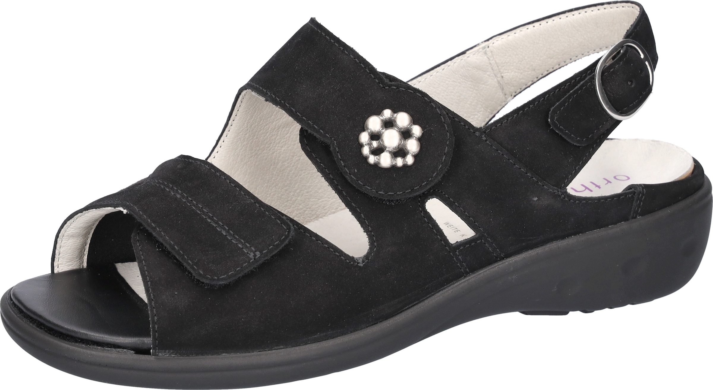 Waldläufer Sandalette "Kara-Soft" Sommerschuh, Keilsandalette mit Orthotritt-Funktion, Extraweite K